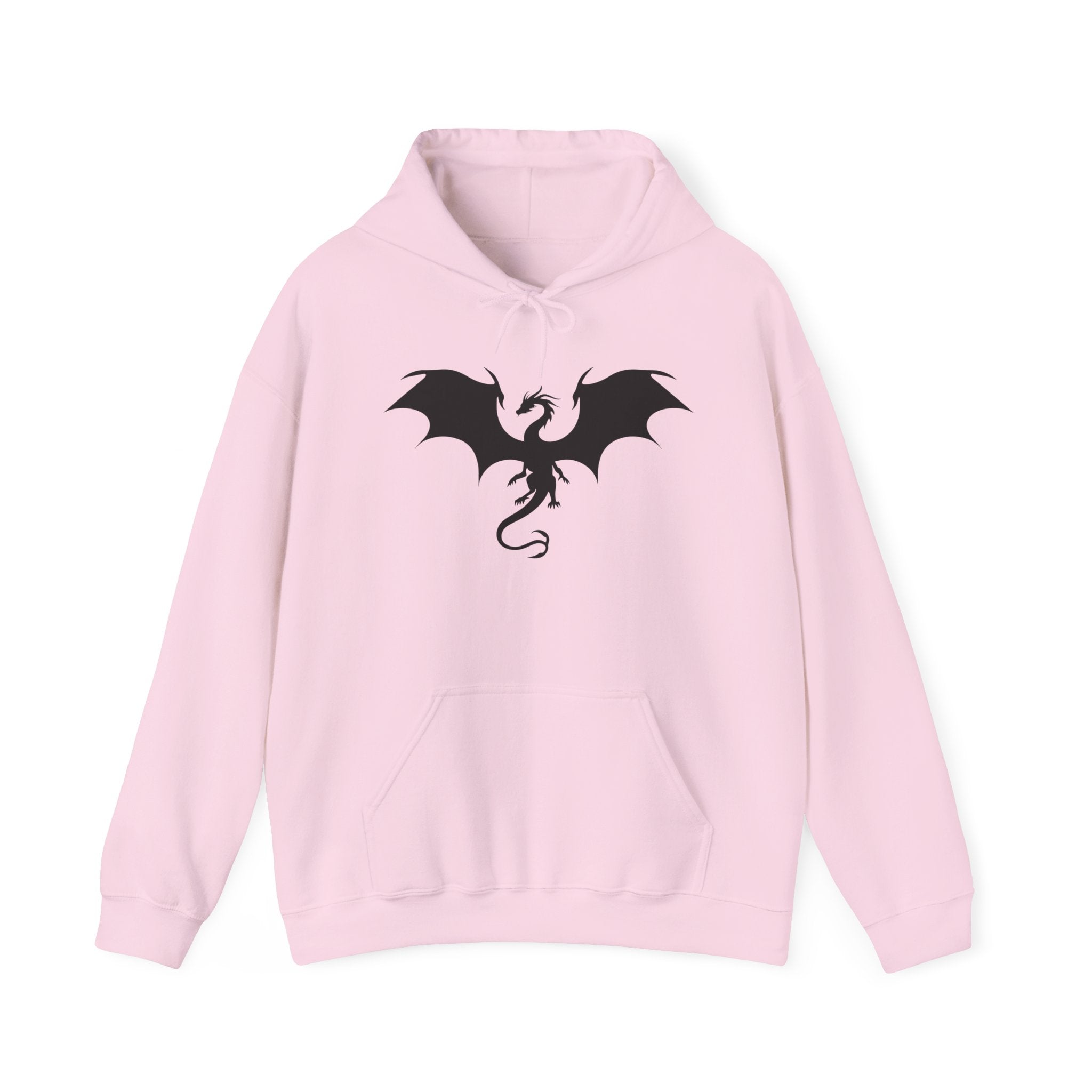 Dragon Silhouette Hoodie Printify