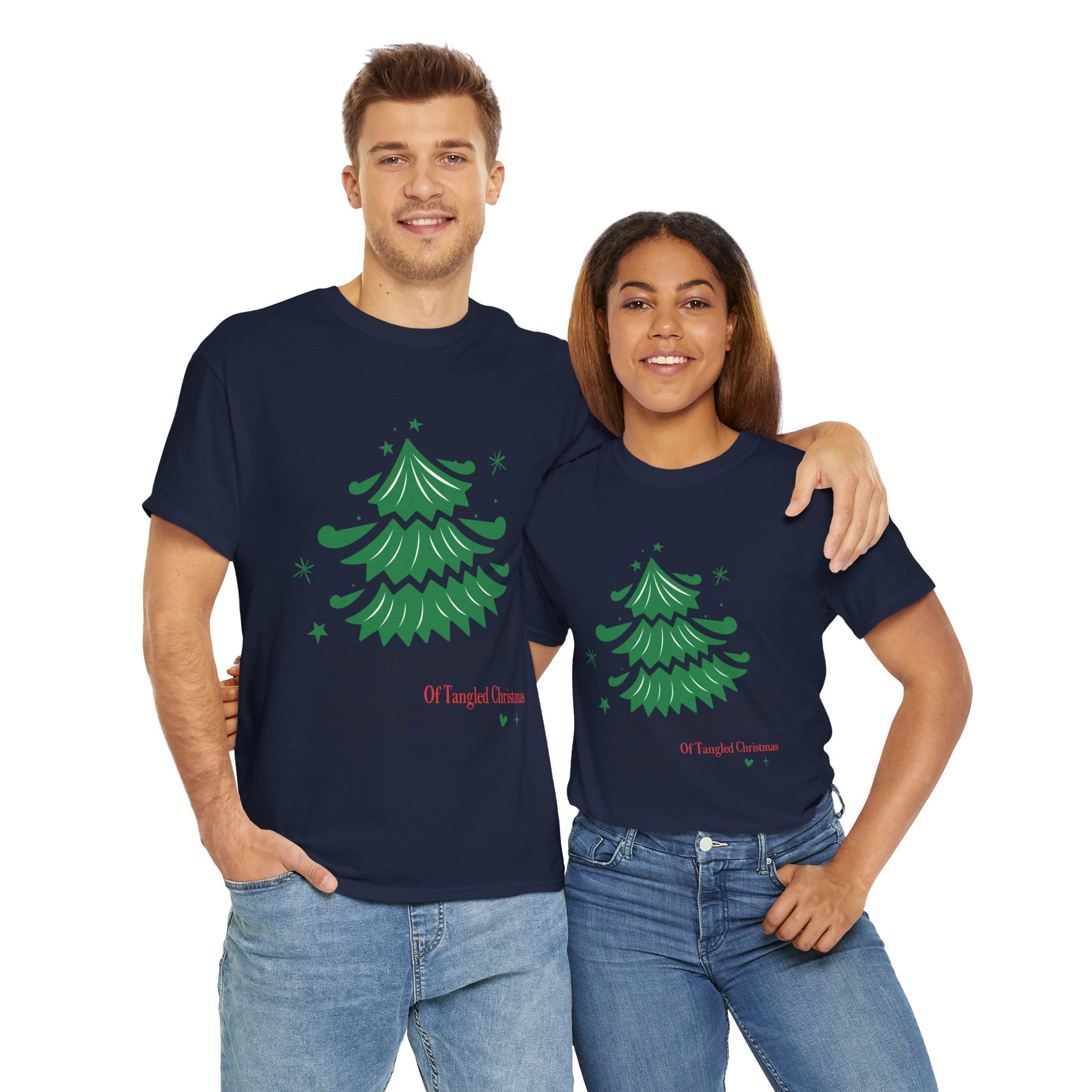 Funny Christmas Tree Graphic  T- Shirt Printify