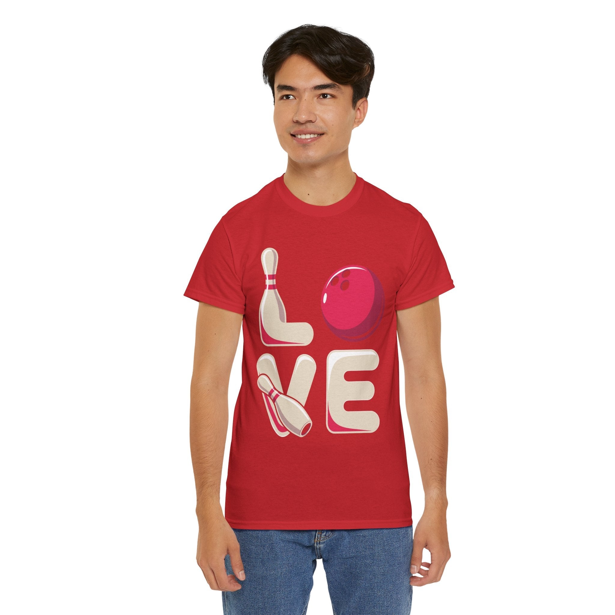 Bowling Love Graphic T-shirt Printify
