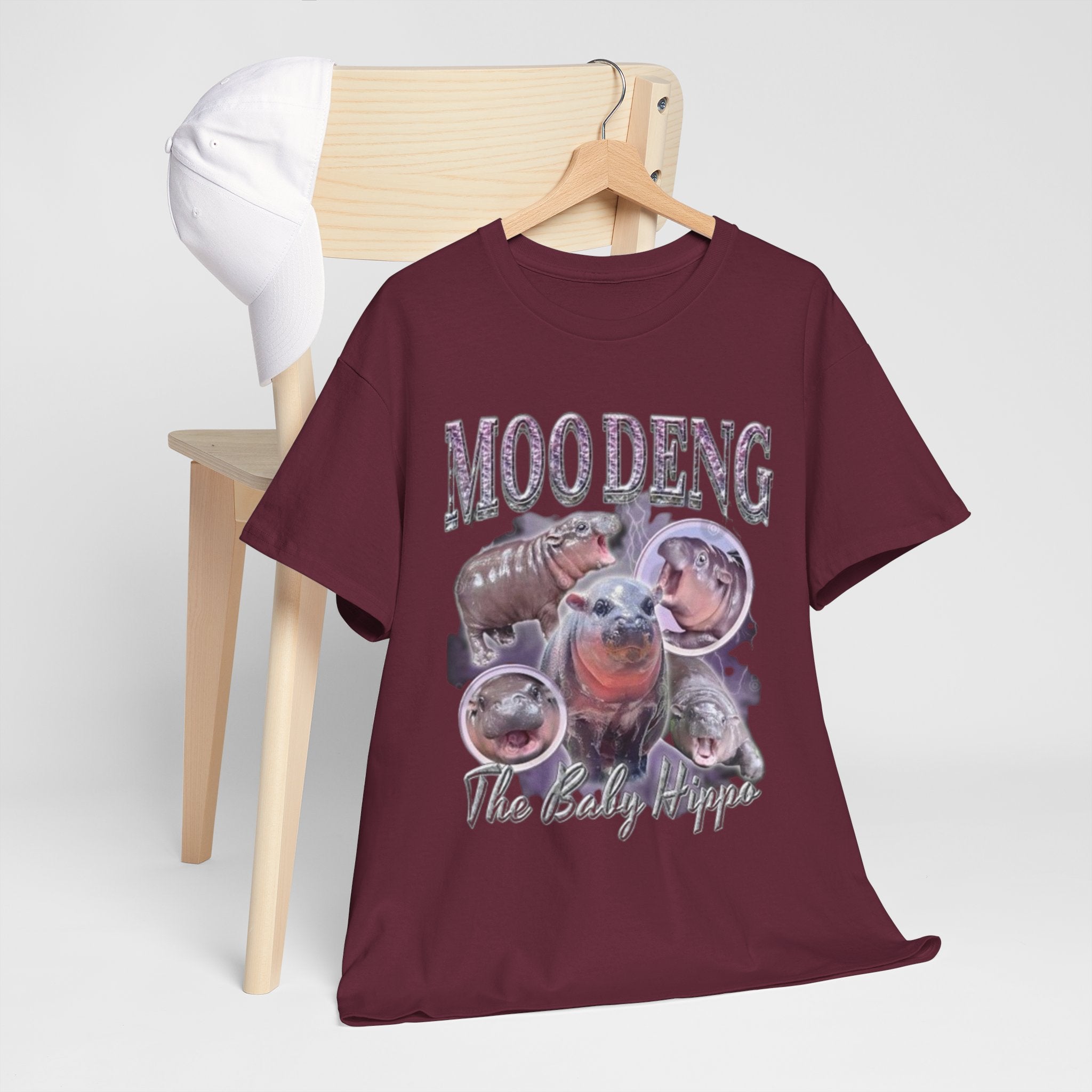 Moo Deng The Baby Hippo T-Shirt Printify
