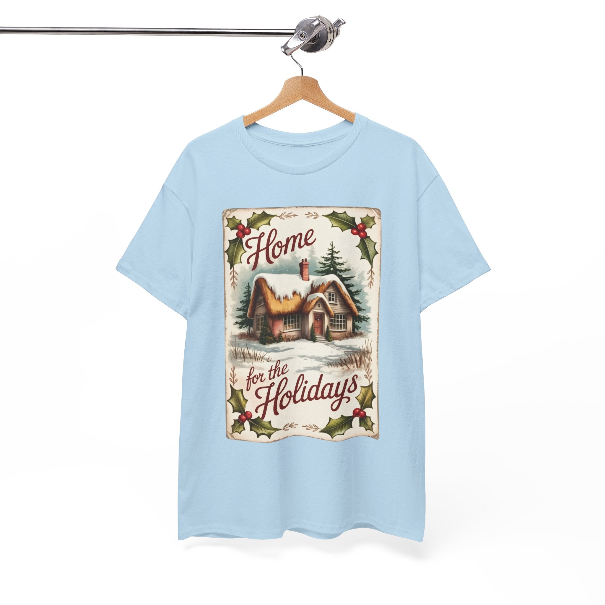 Home for the Holidays Unisex T- Shirt Printify