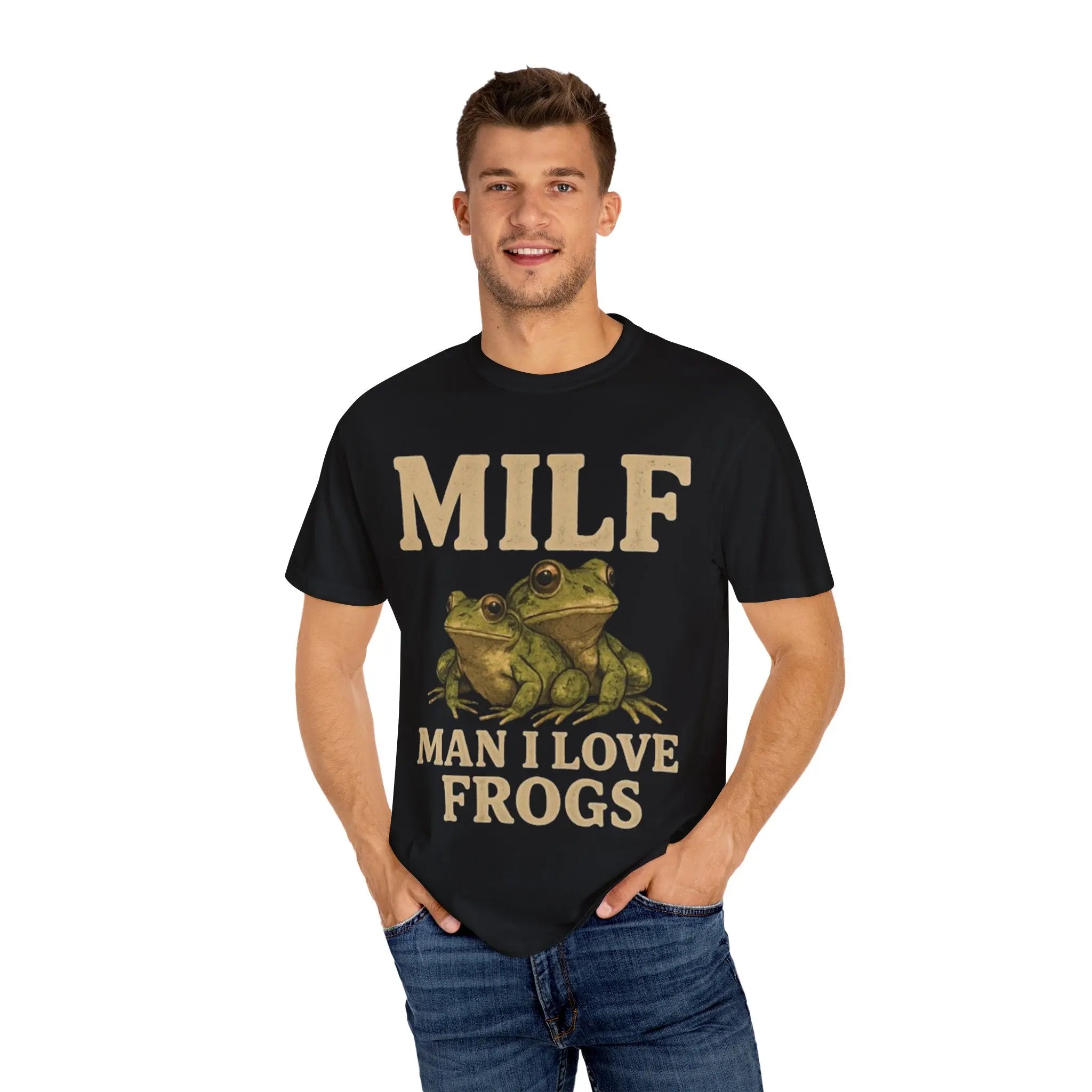 Milf Man I Love Frogs T-Shirt - Crafted Looks