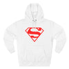 Superman Premium Fleece Hoodie Printify