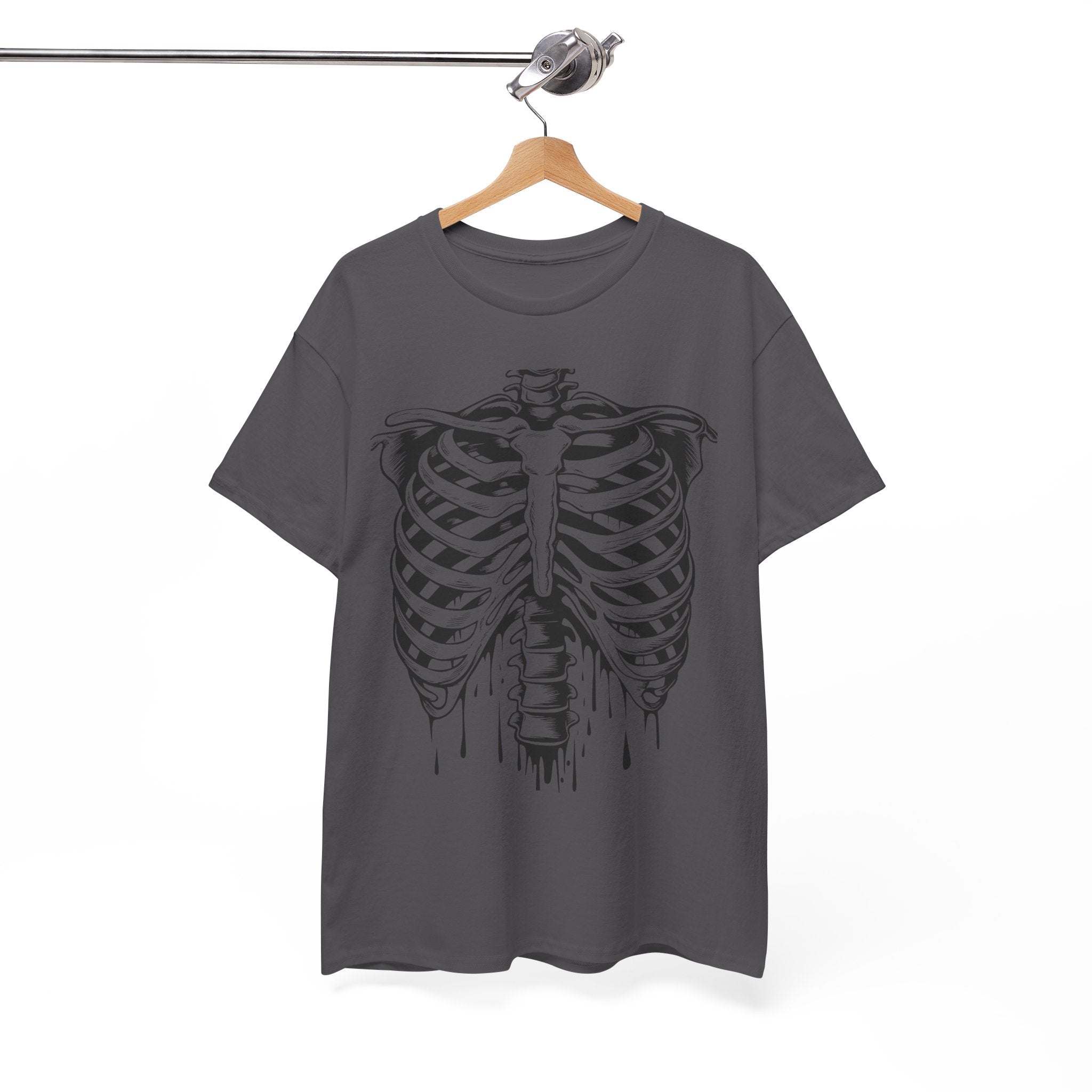 Skeleton Rib Vintage T- Shirt Printify