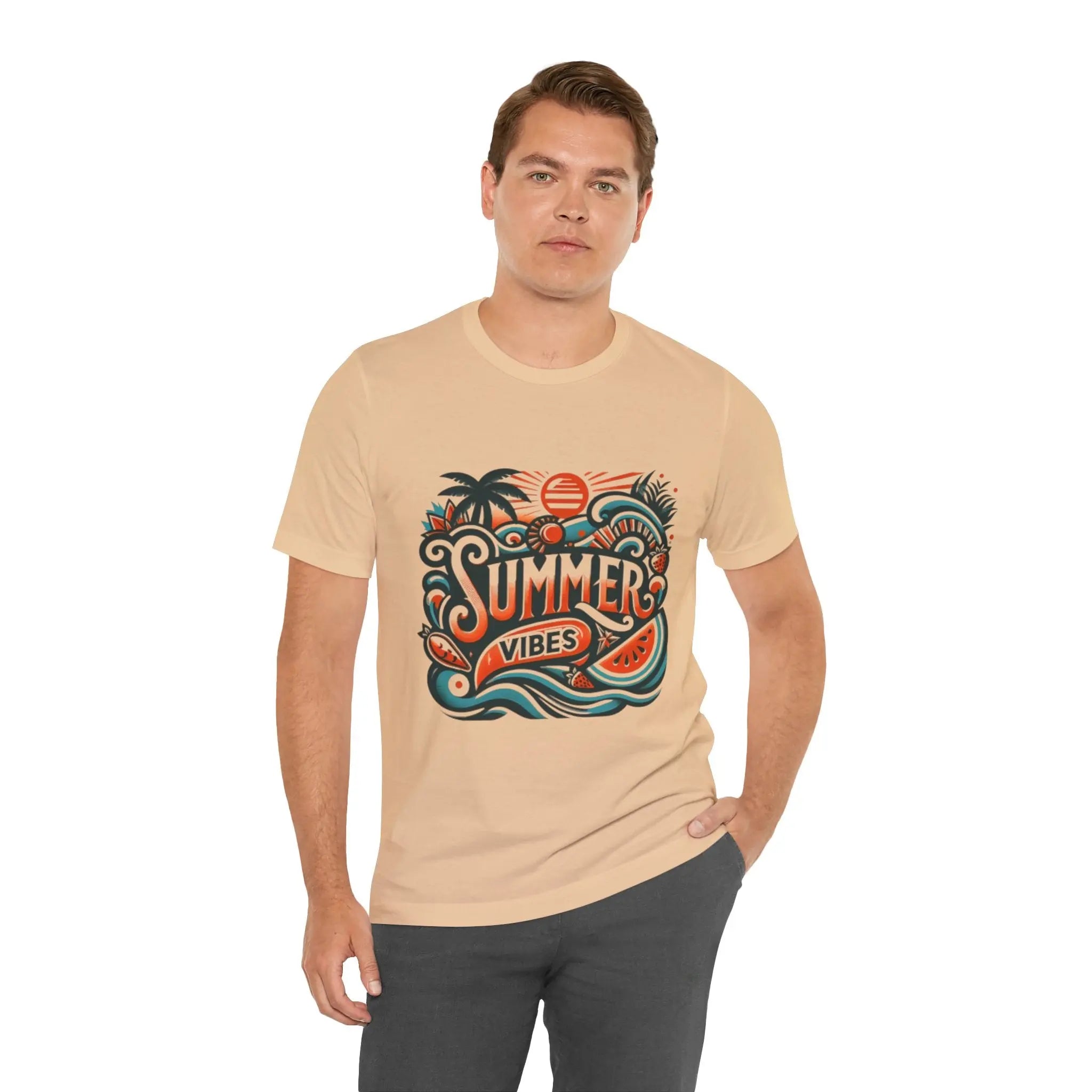 Summer Vibes Graphic T-Shirt Printify