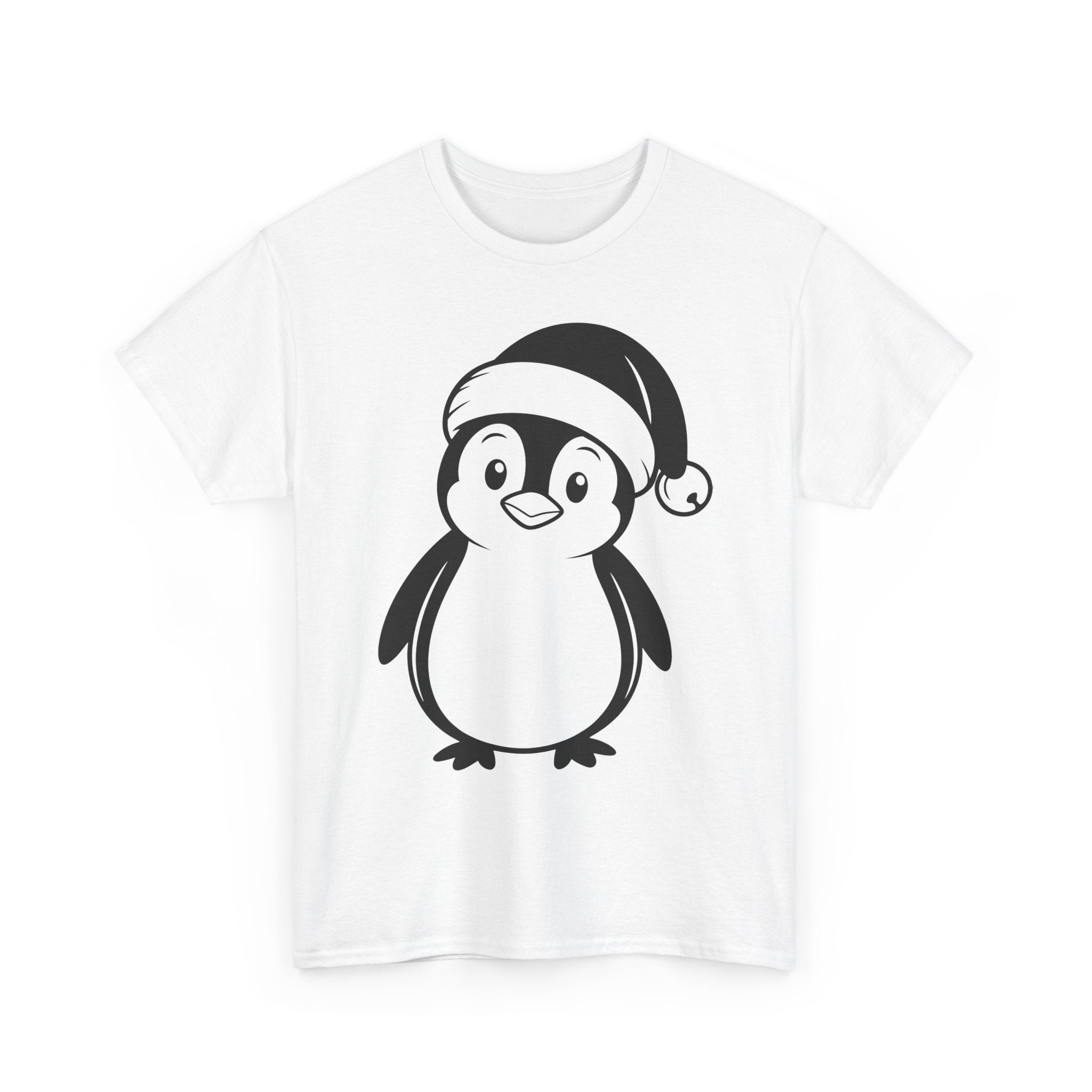 Cute Penguin Christmas Unisex T-Shirt Printify