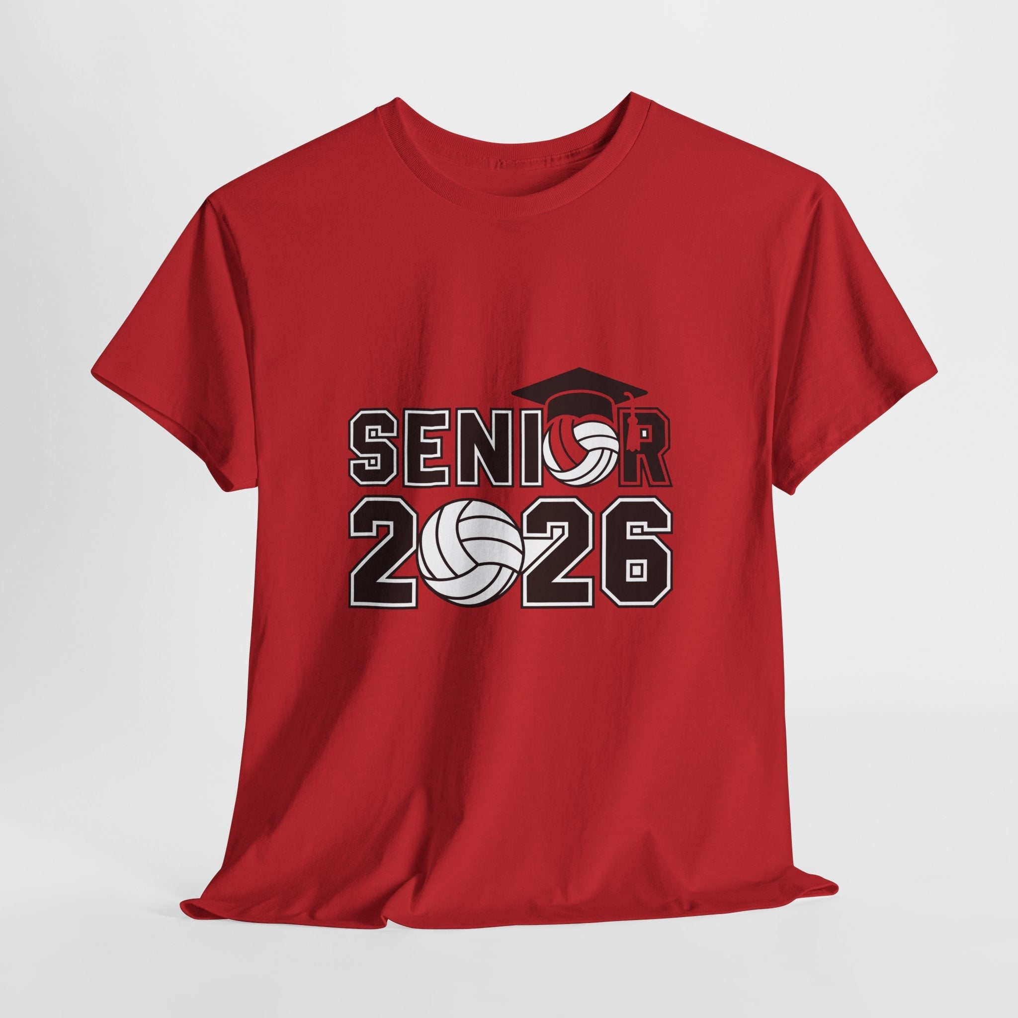 Senior 2026 Volleyball Graduation T- Shirt Printify