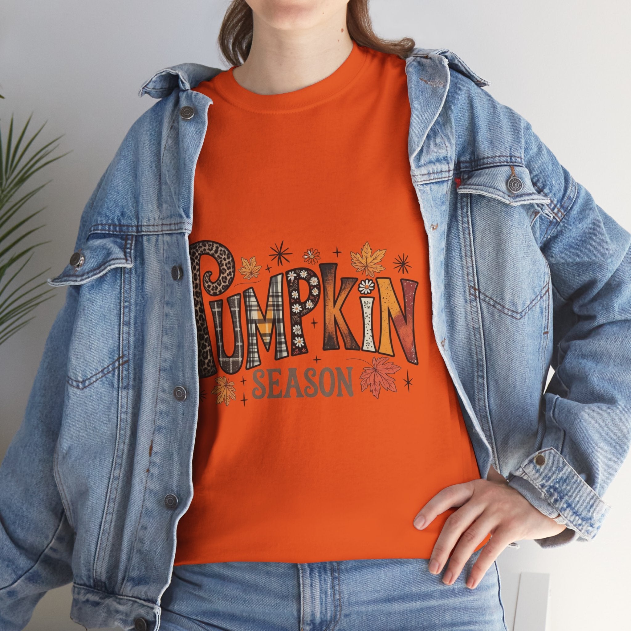 Pumpkin Season Fall T-Shirt Printify
