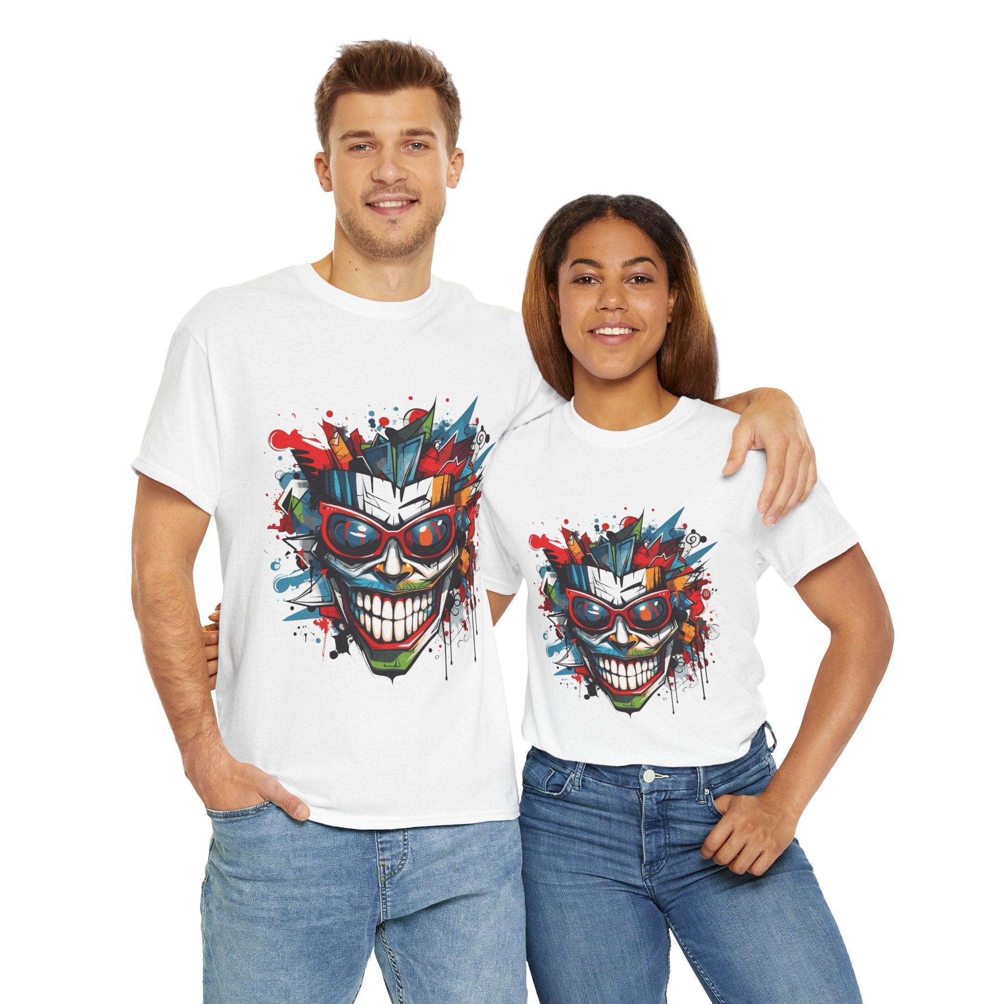 Joker Graffiti T-shirts Printify