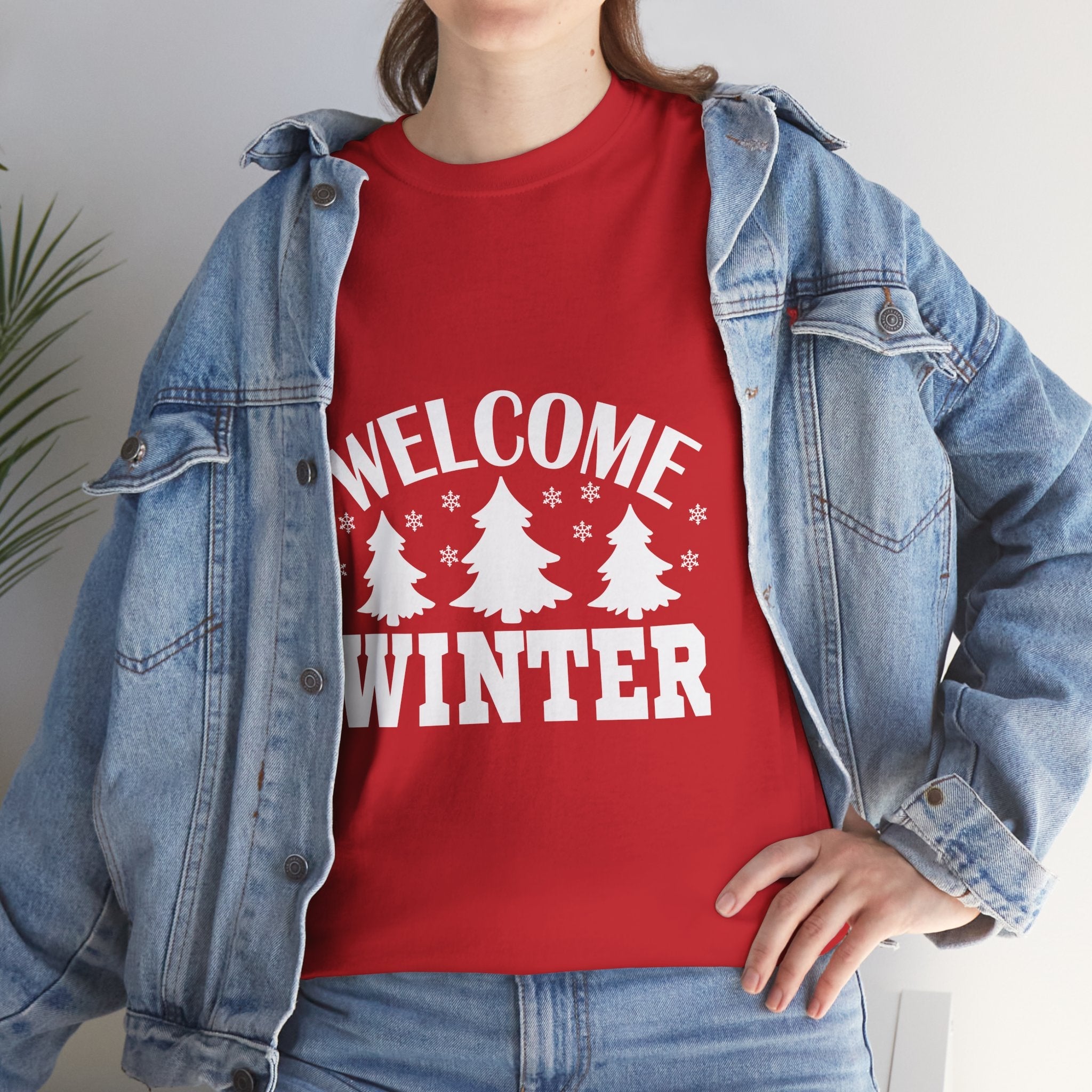 Winter Welcome Graphic T-Shirt Printify