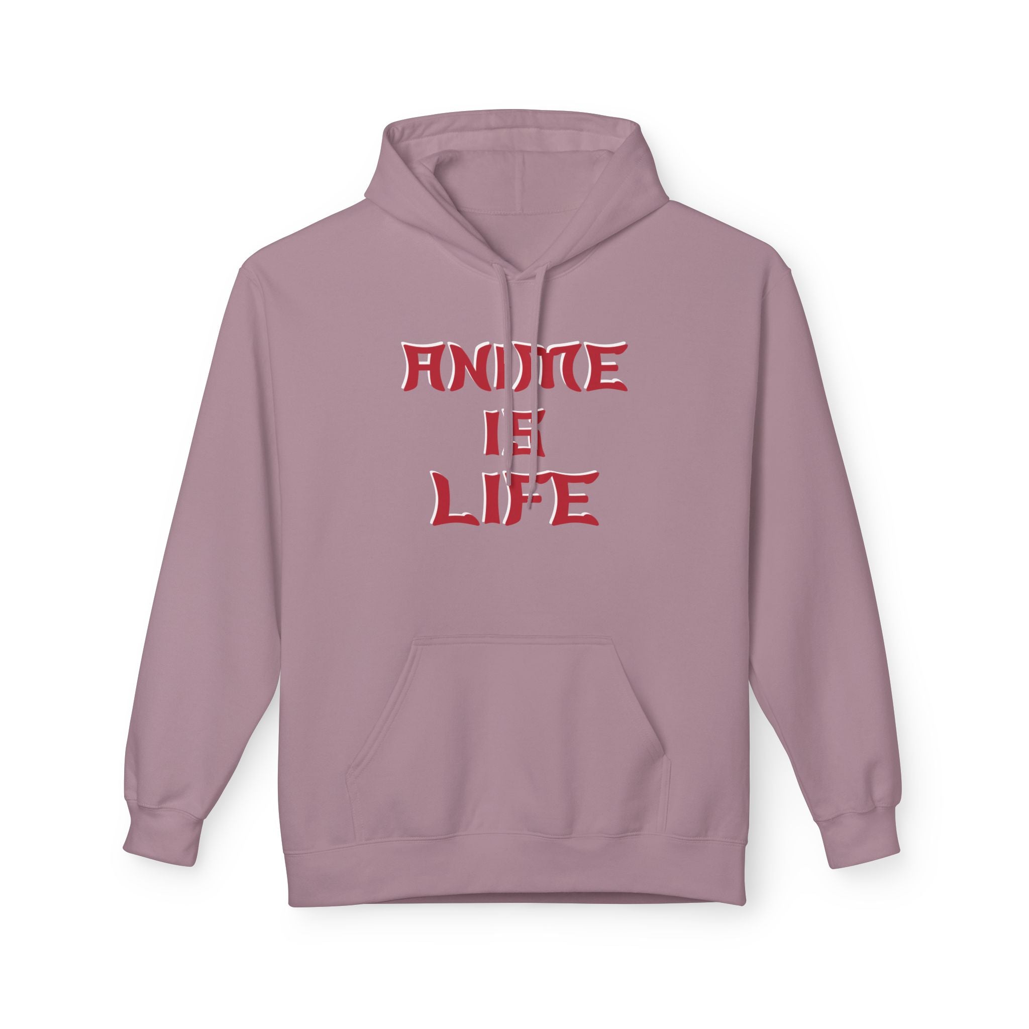 Anime Is Life Graphic Hoodie Printify