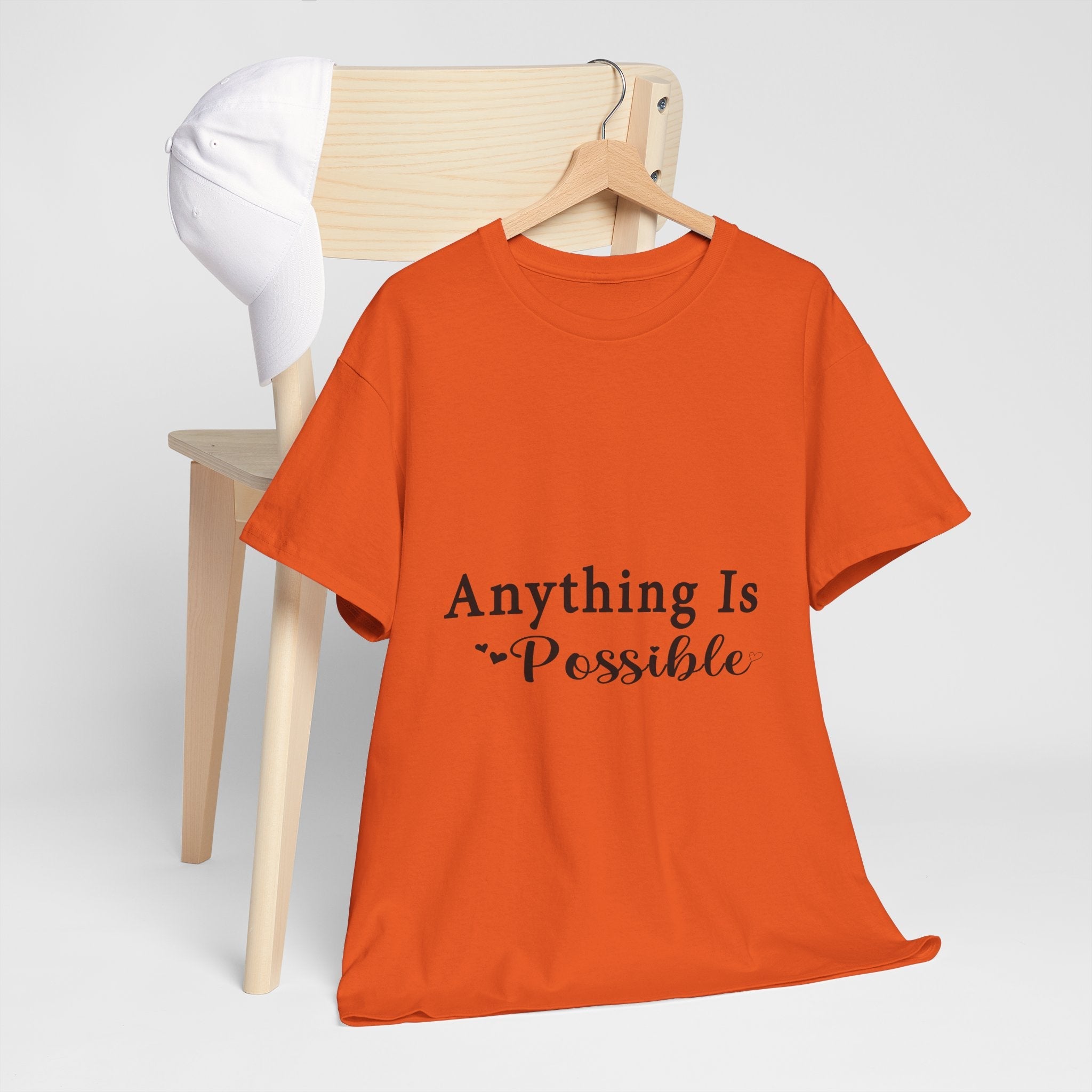 'Anything Is Possible' Motivational T- Shirt Printify