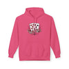 Retro Poker Graphic Cards Hoodie Printify