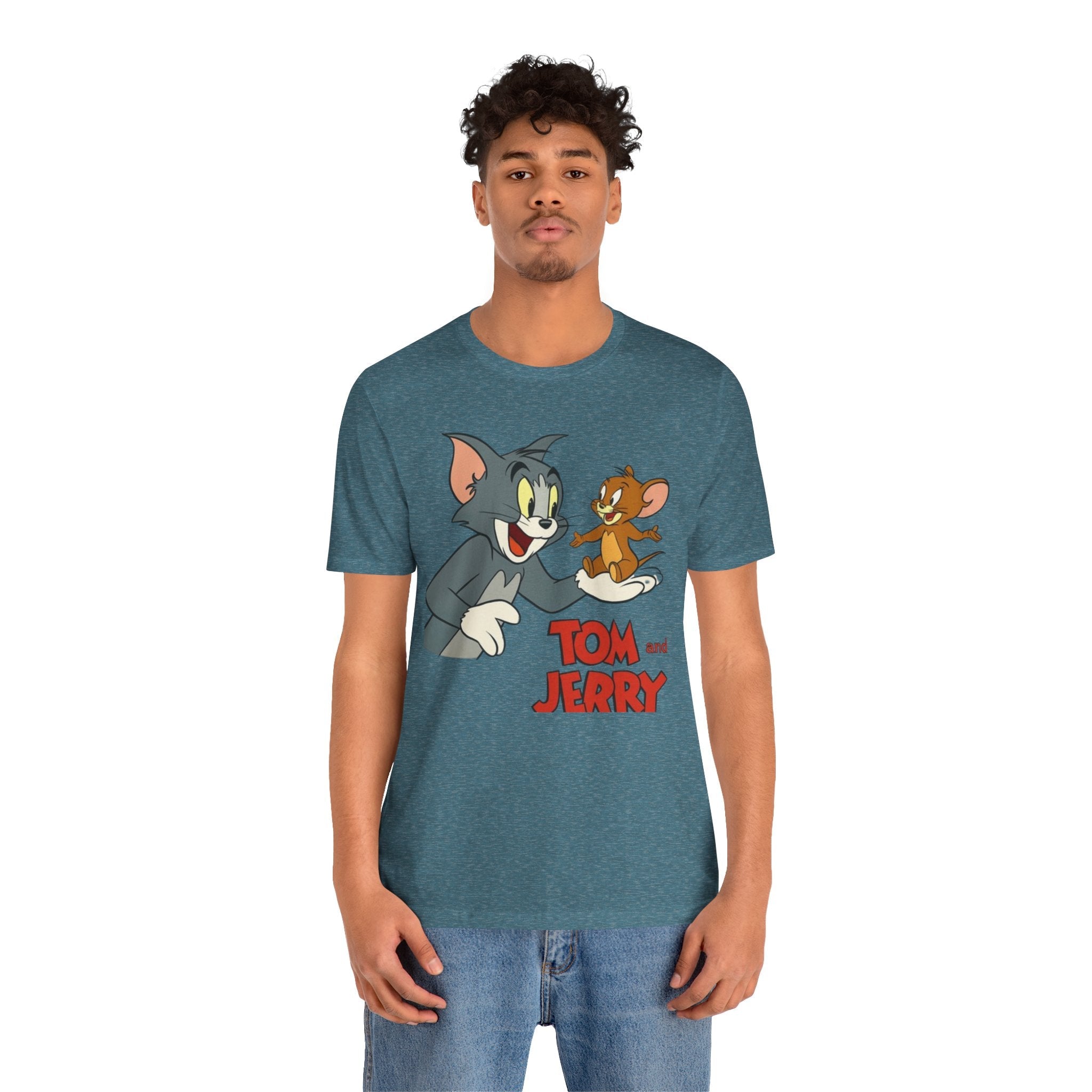 Tom and Jerry Graphic T-Shirt Printify