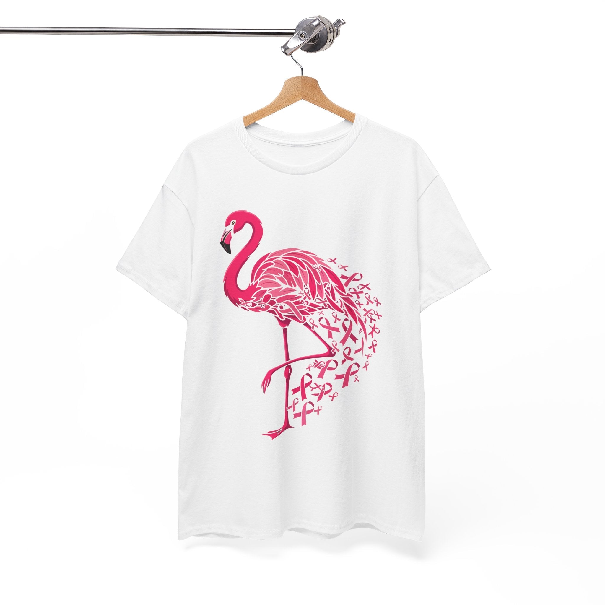 Pink Flamingo Graphic T-Shirt Printify