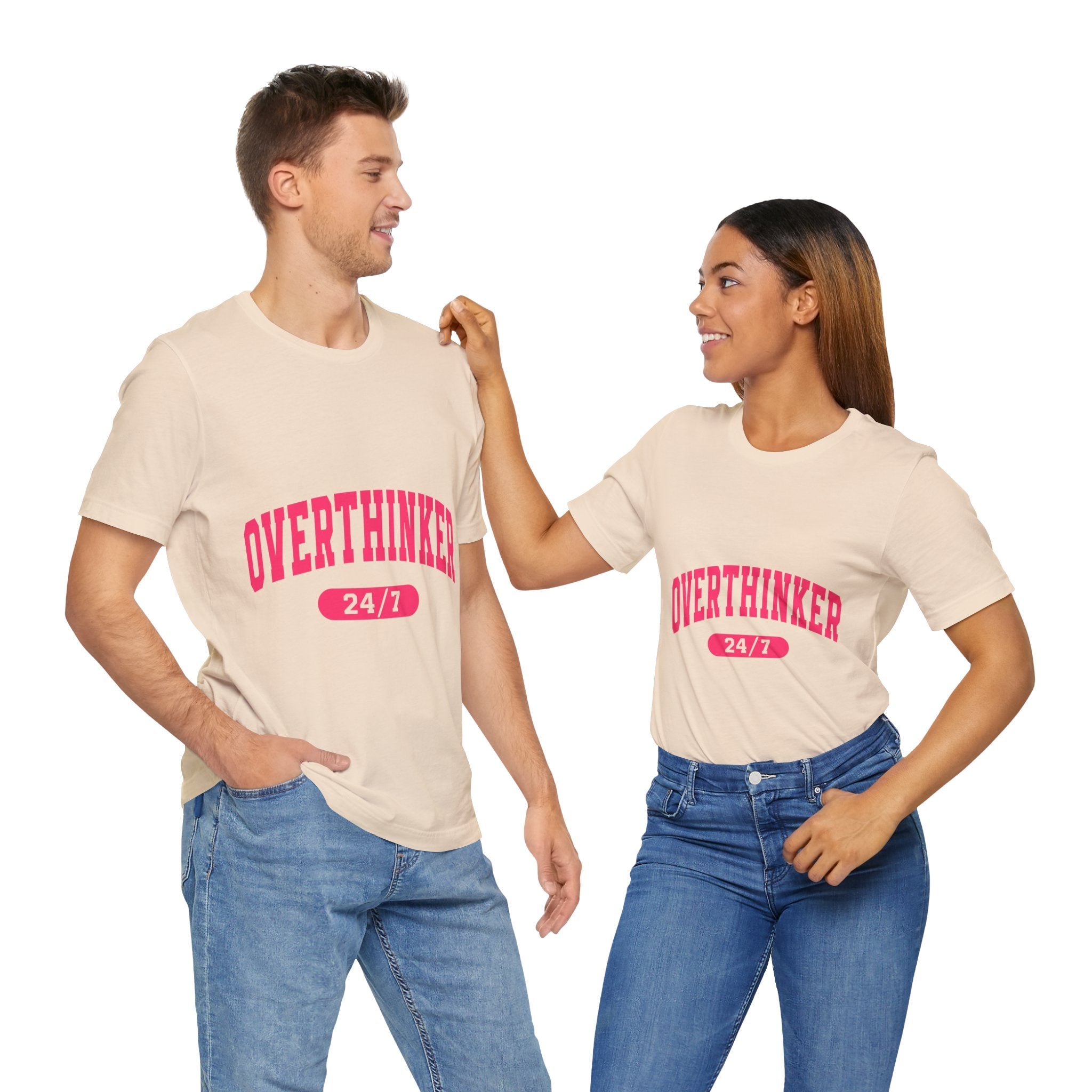 Overthinker Unisex Graphic Shirt Printify