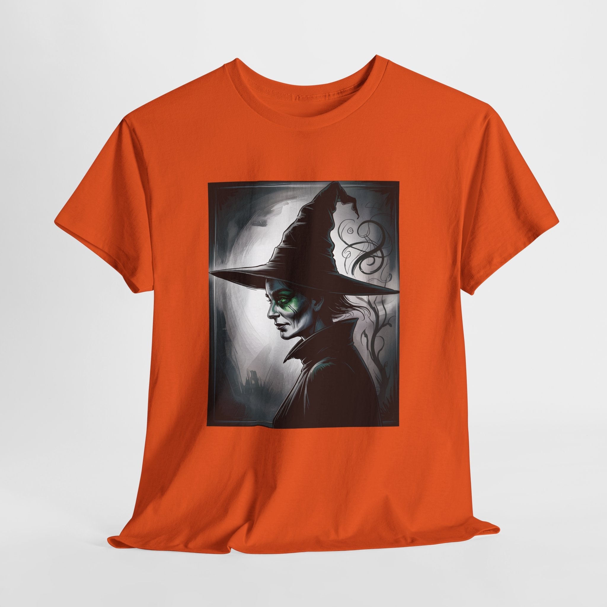 Gothic Witch Wizard Graphic T- Shirt Printify