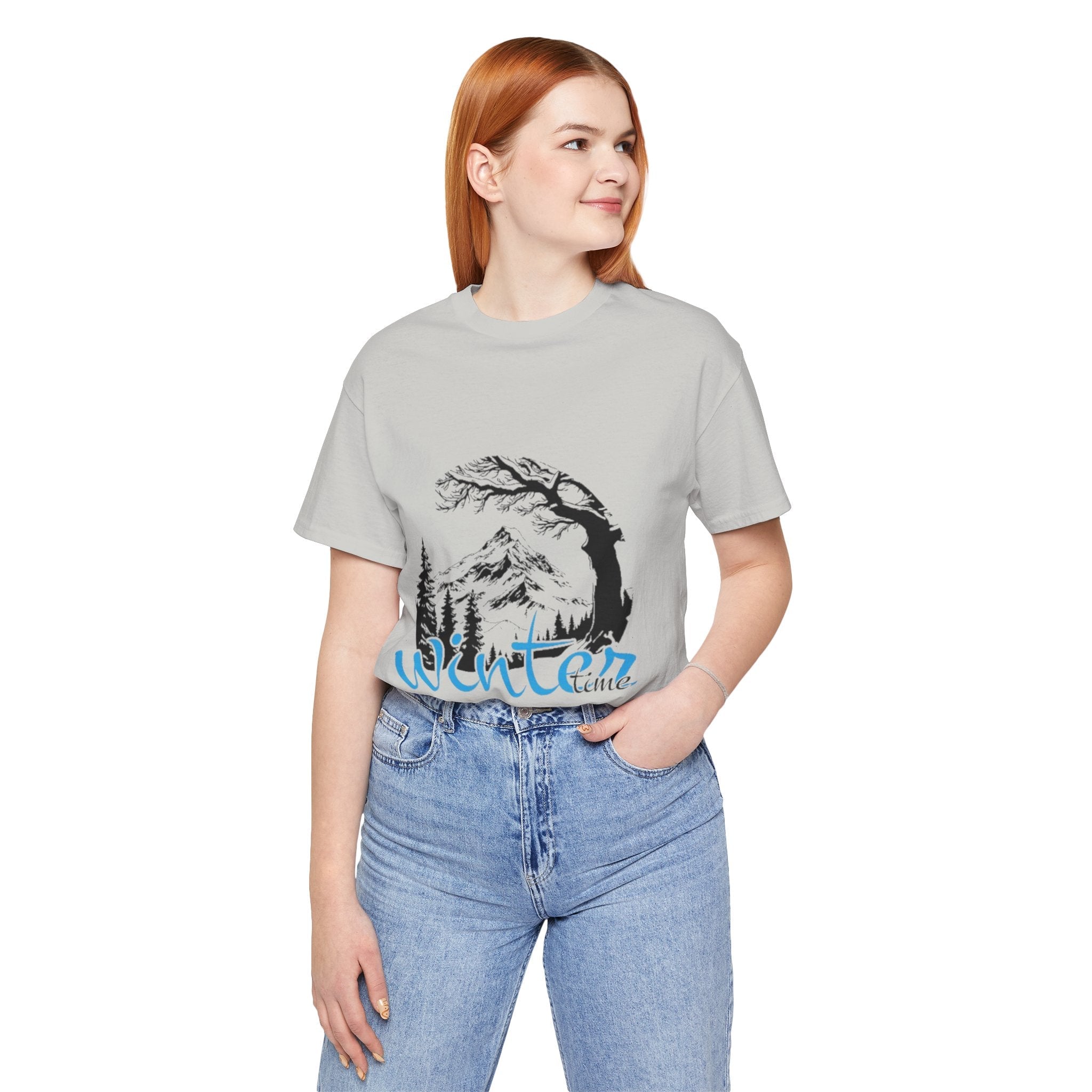 Winter Time Graphic T-Shirt Printify