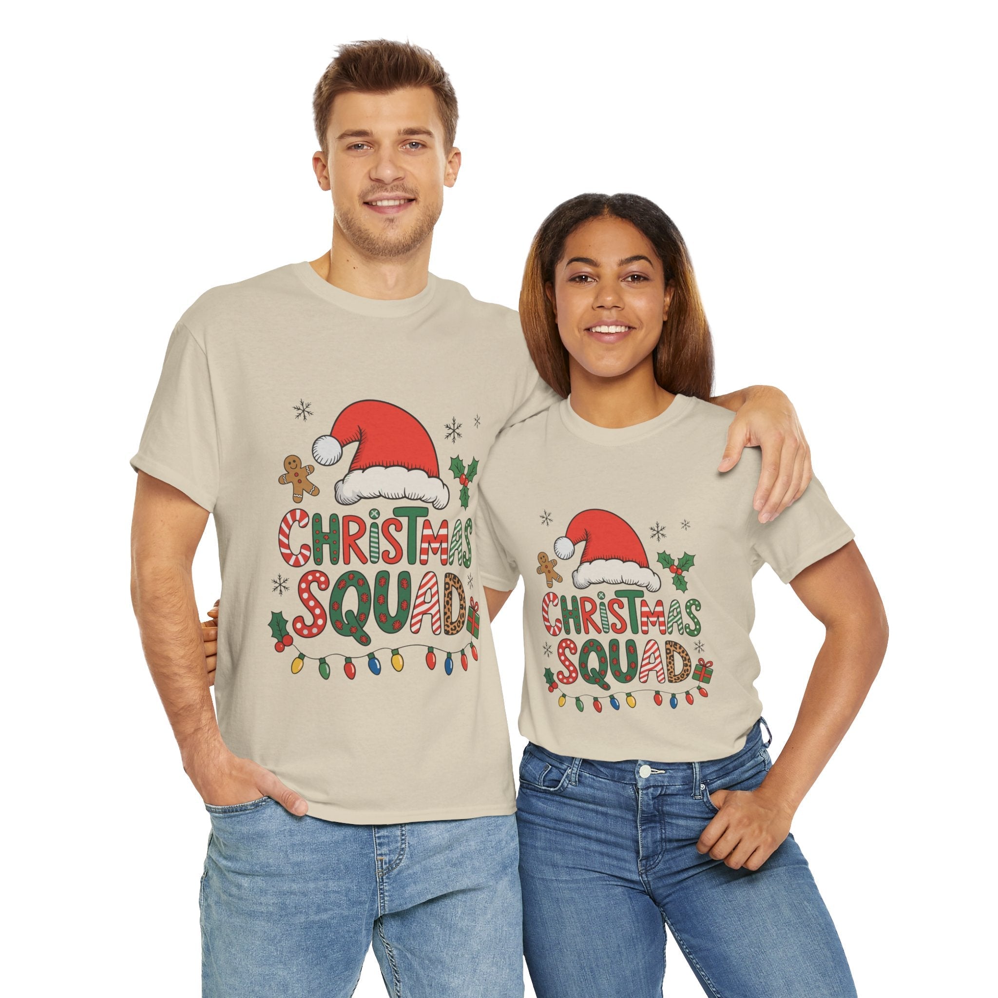 Christmas Squad Unisex T-Shirt Printify