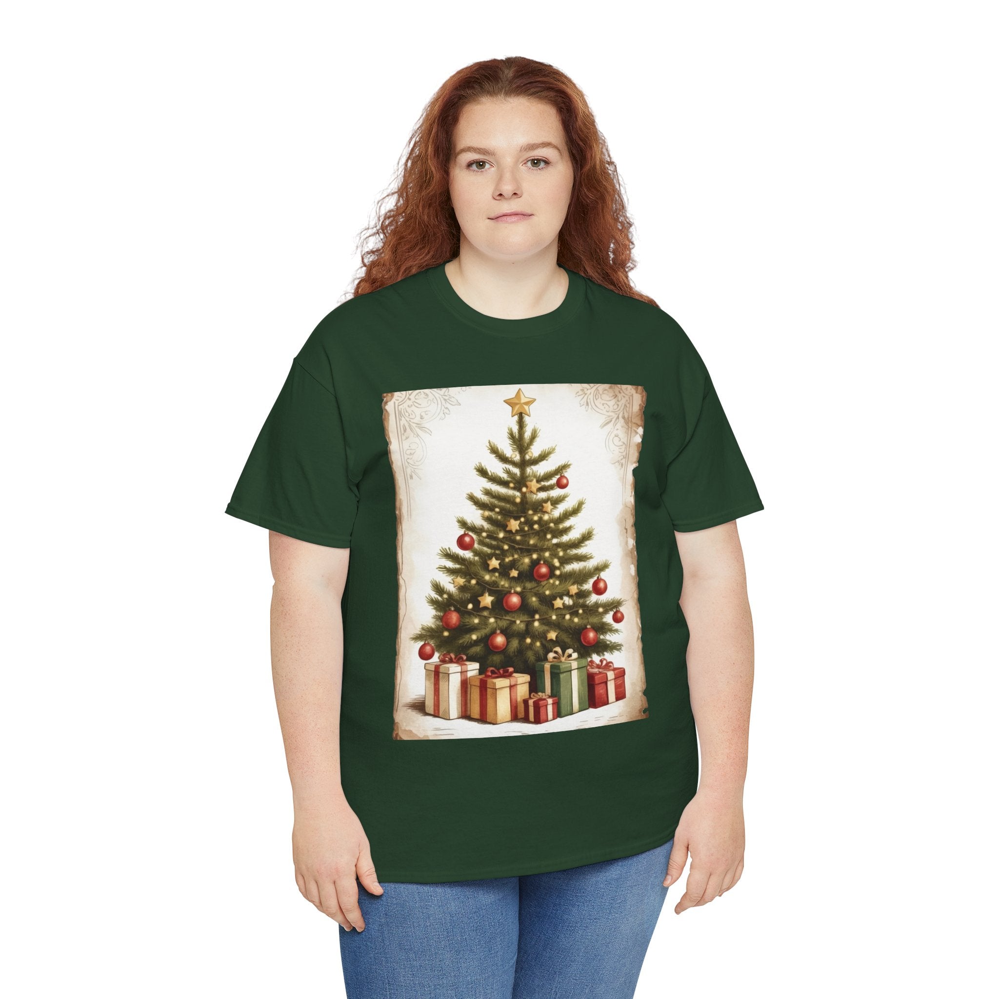 Christmas Tree Unisex T- Shirt Printify