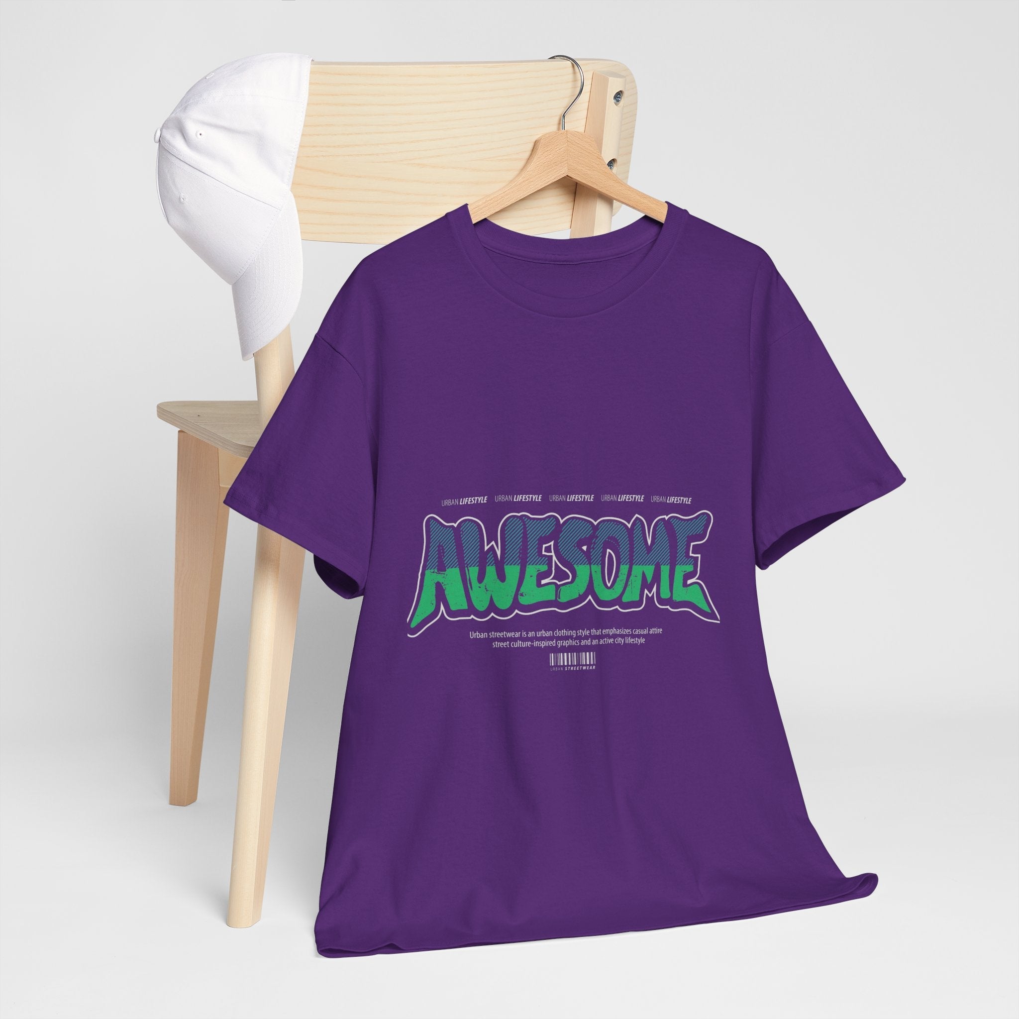 Retro Awesome Unisex Graphic T- Shirt Printify