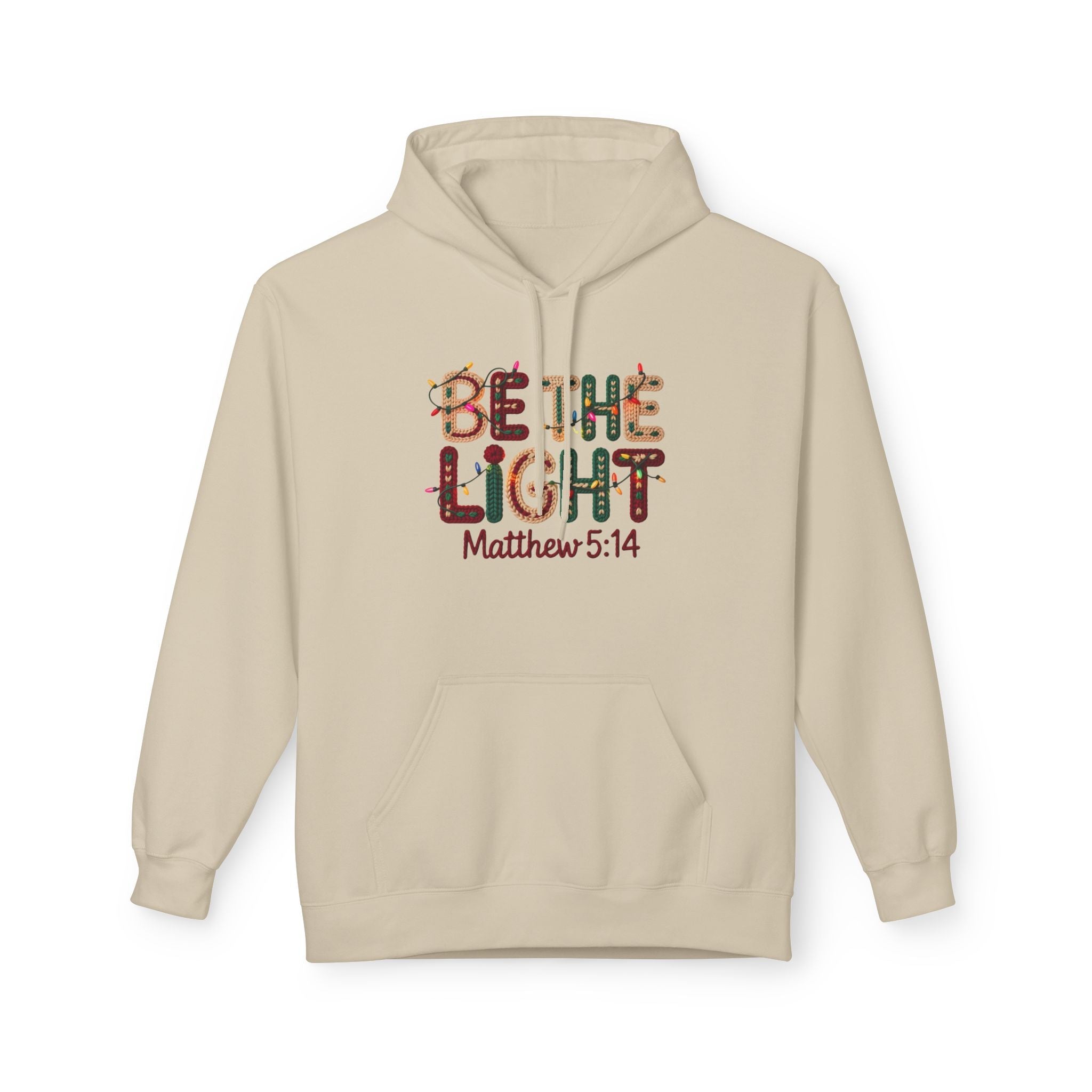 Be The Light Hoodie Printify