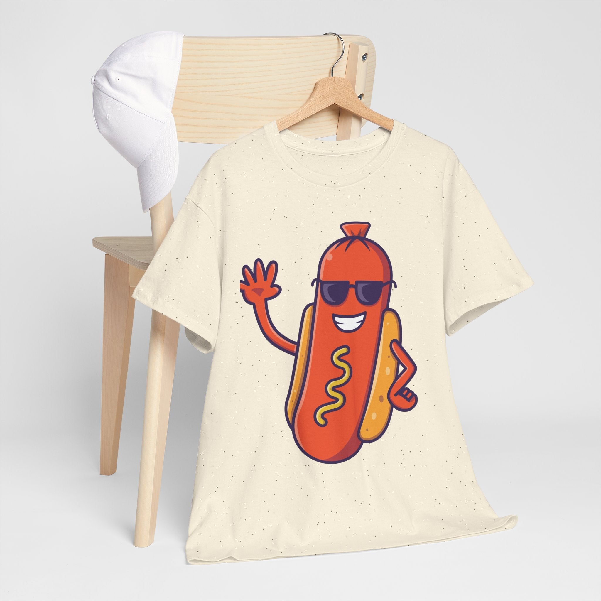 Sassy Hot Dog Graphic T- Shirt Printify