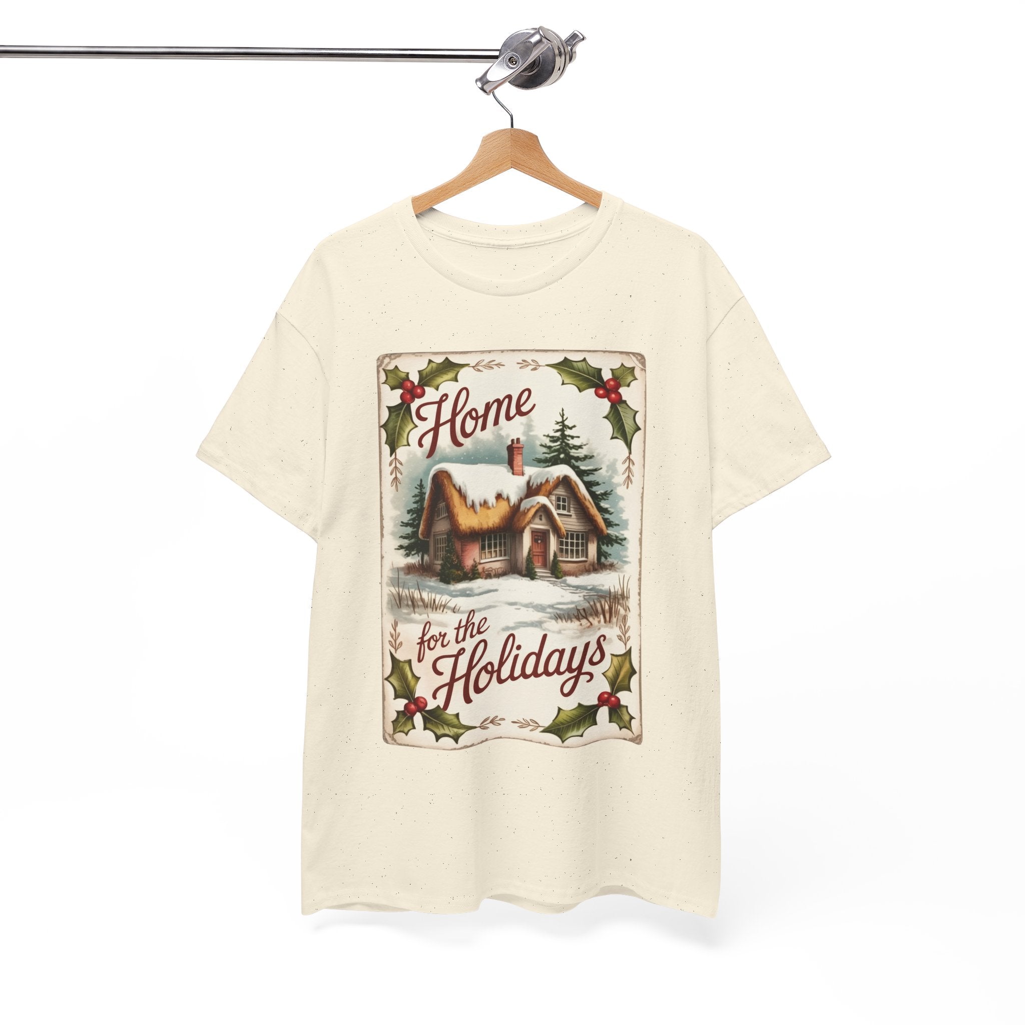 Home for the Holidays Unisex T- Shirt Printify