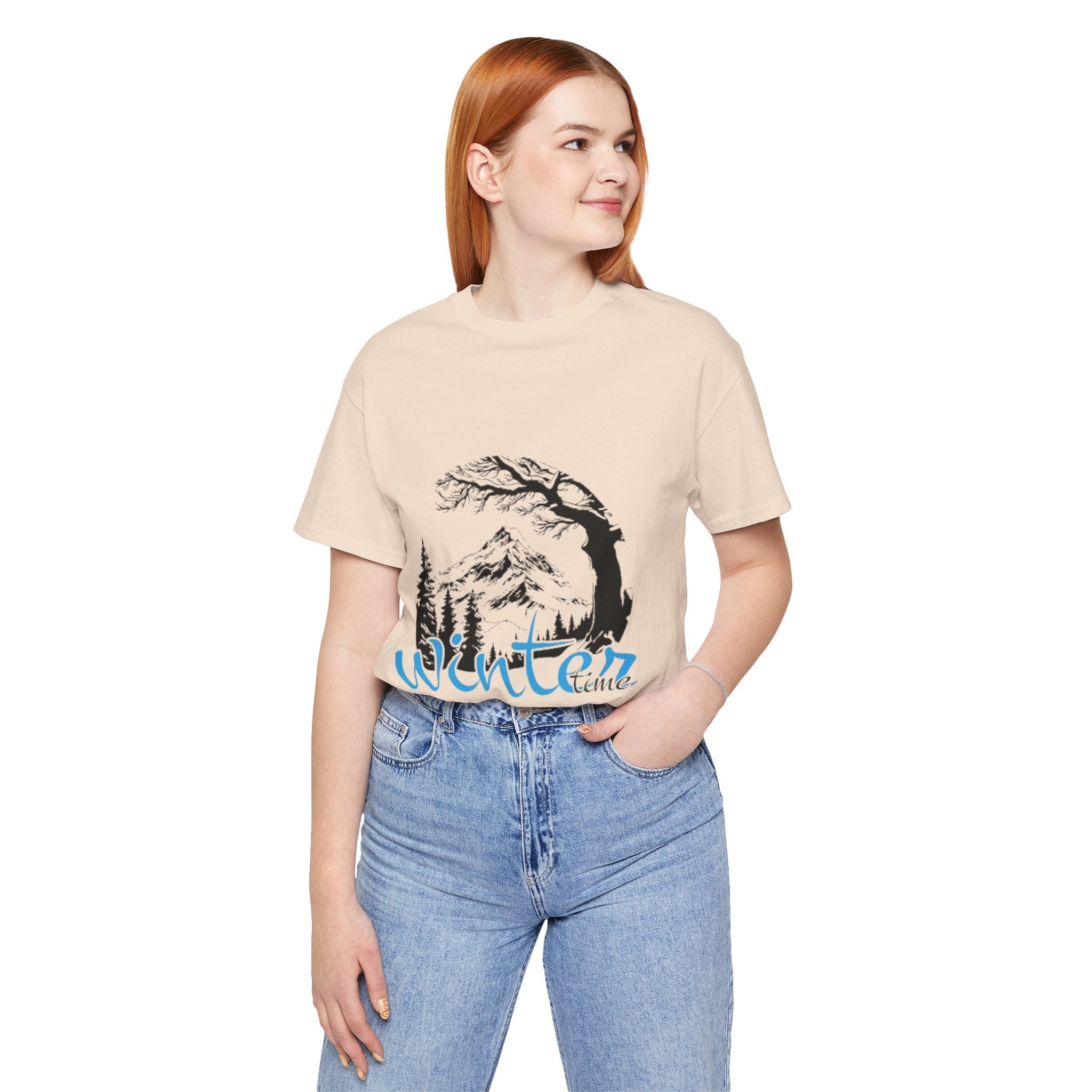 Winter Time Graphic T-Shirt Printify