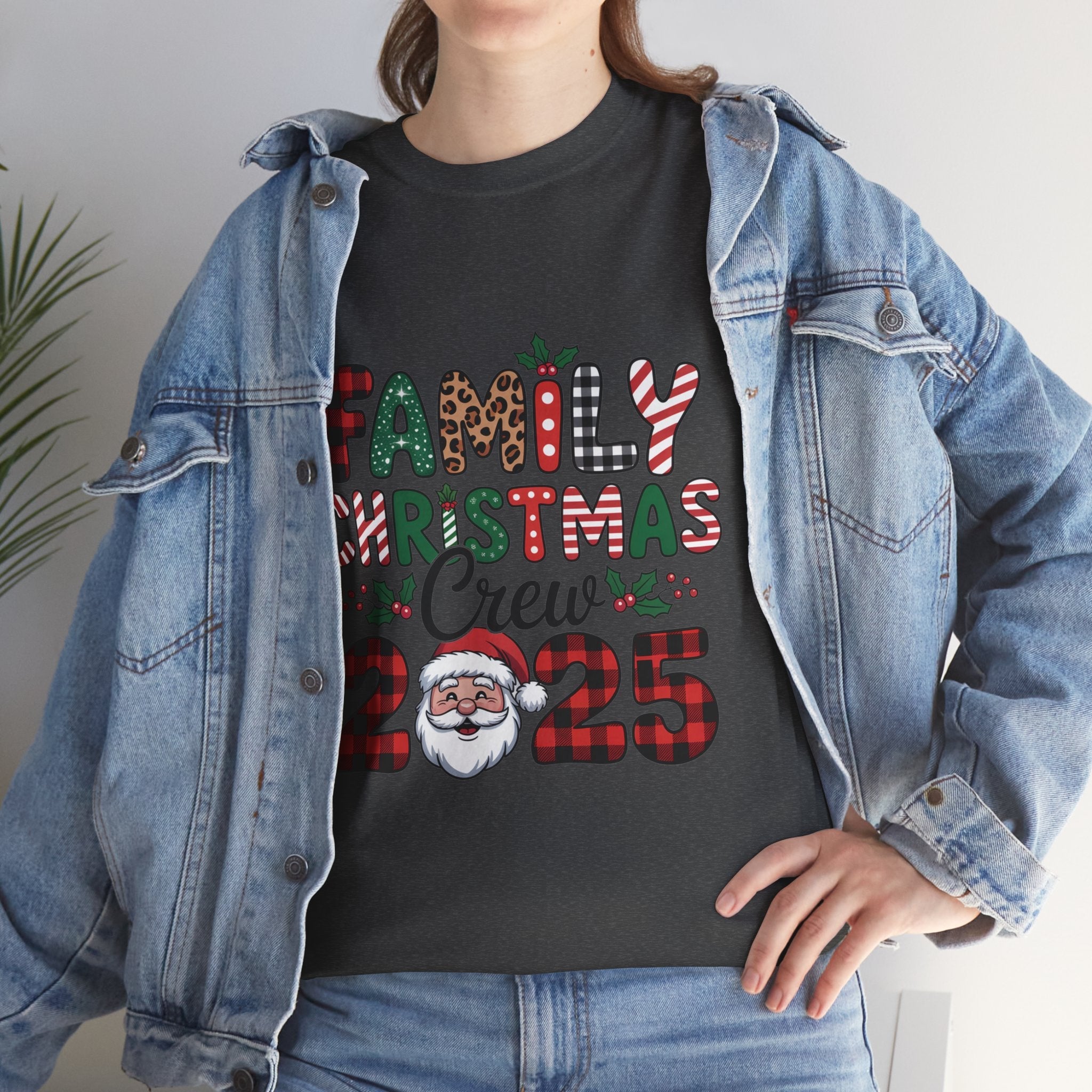 Family Christmas Crew 2025 T-Shirt Printify
