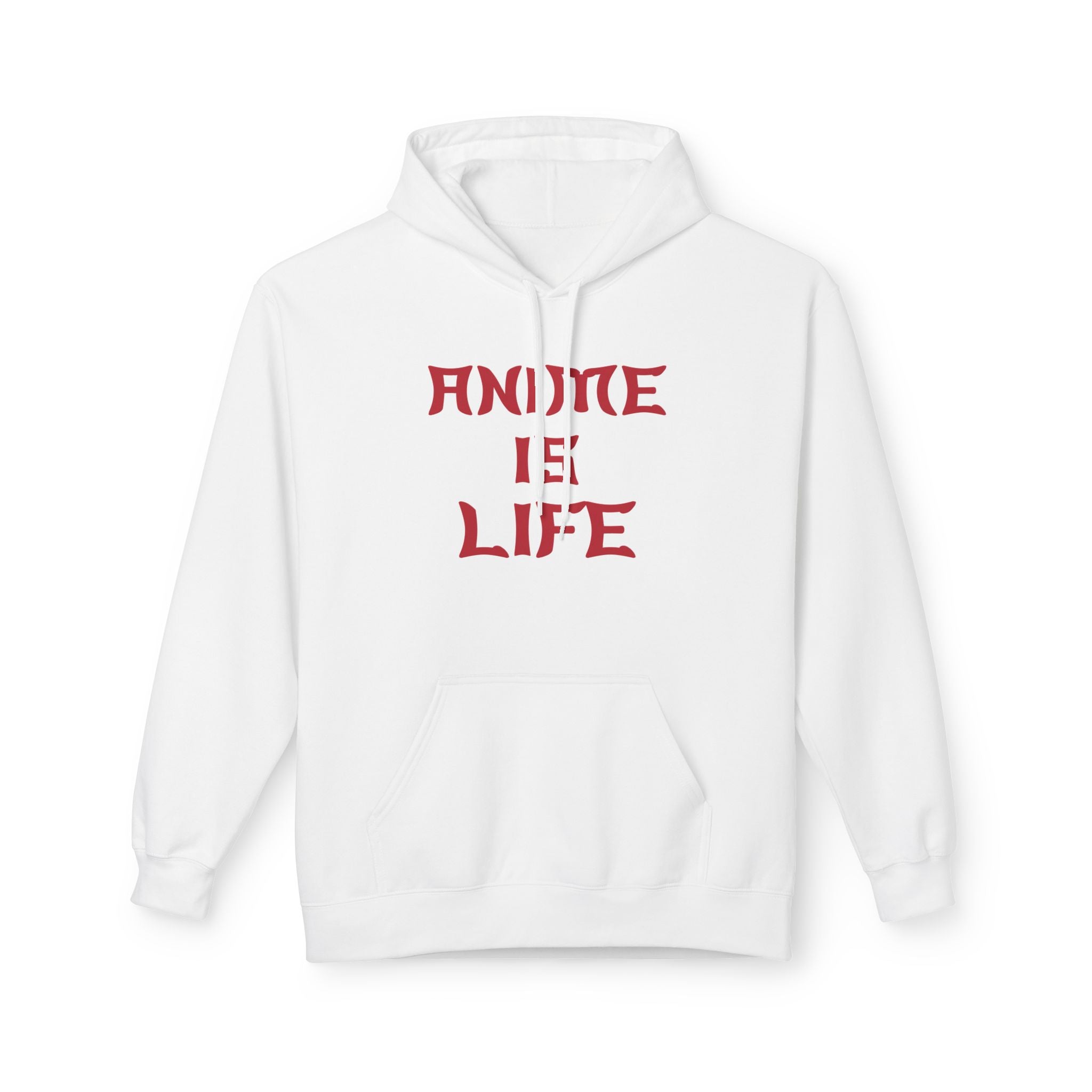 Anime Is Life Graphic Hoodie Printify