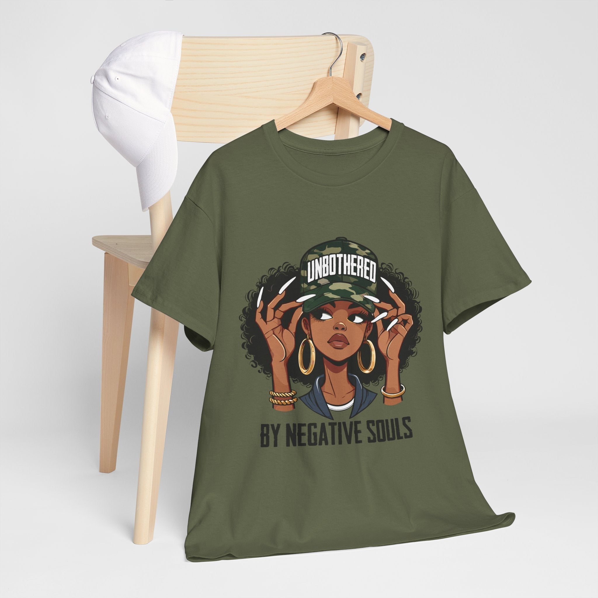 Unbothered Unisex Graphic T-Shirt Printify