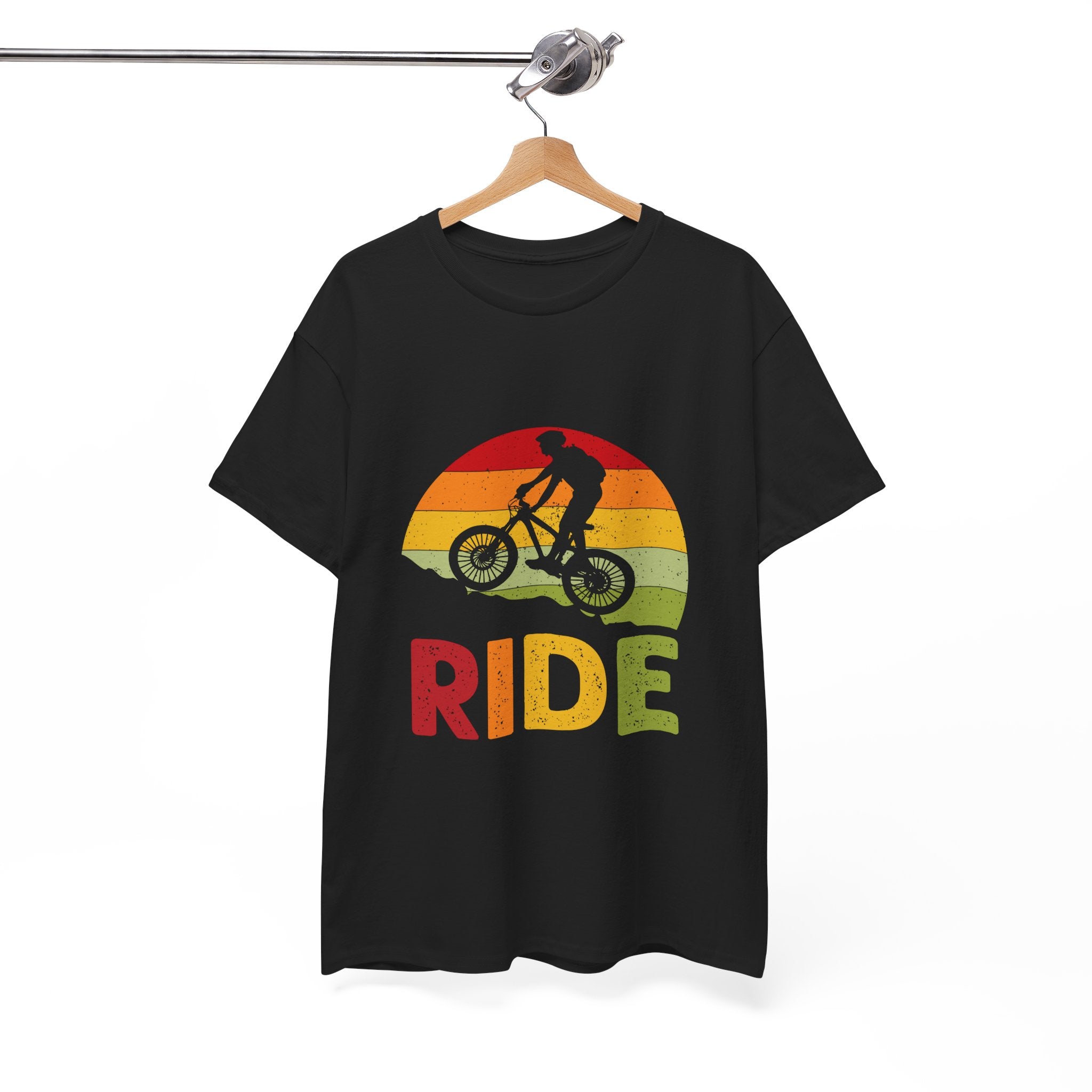 MTB Biking Graphic T-Shirt Printify