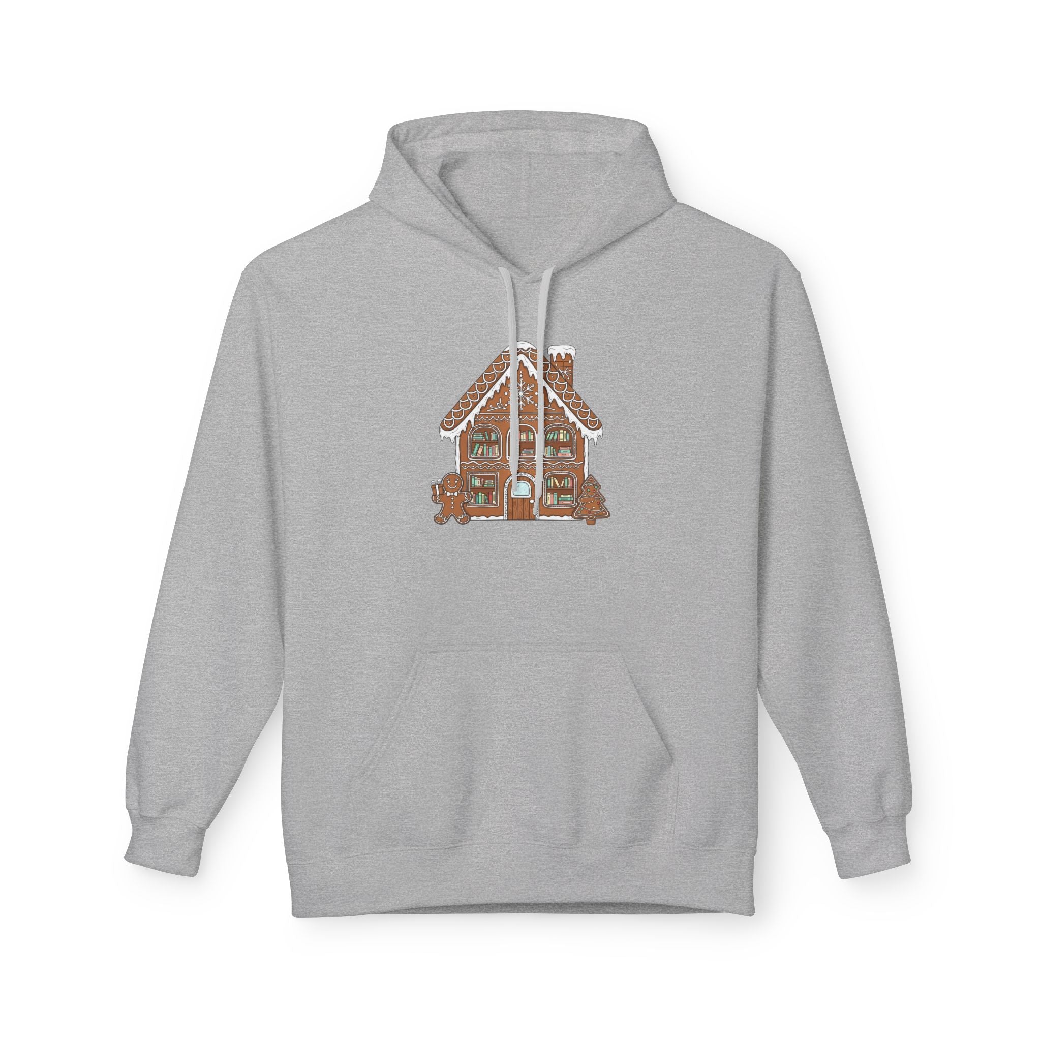 Gingerbread House Hoodie Printify