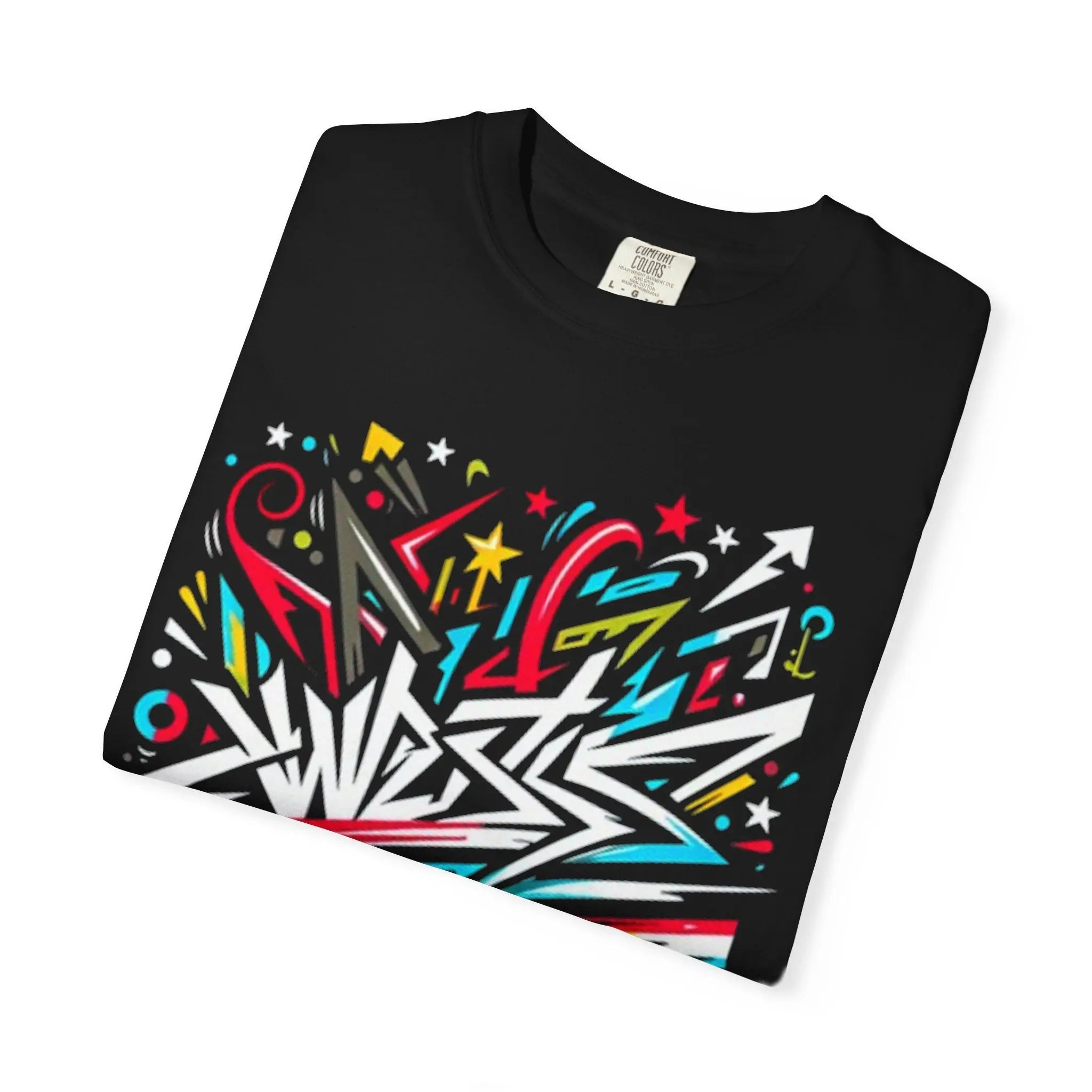 Colorful Graffiti Unisex T-Shirt Printify