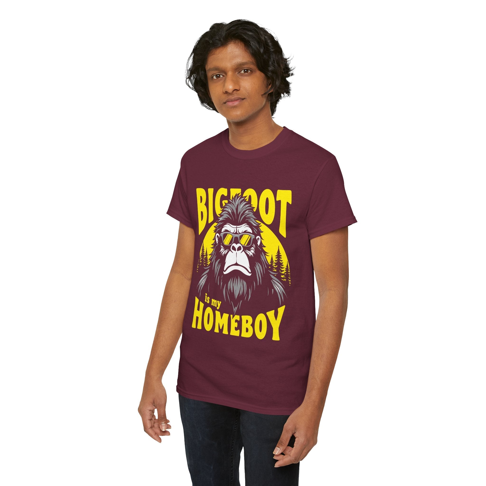 Bigfoot Homeboy Unisex Graphic T-Shirt Printify