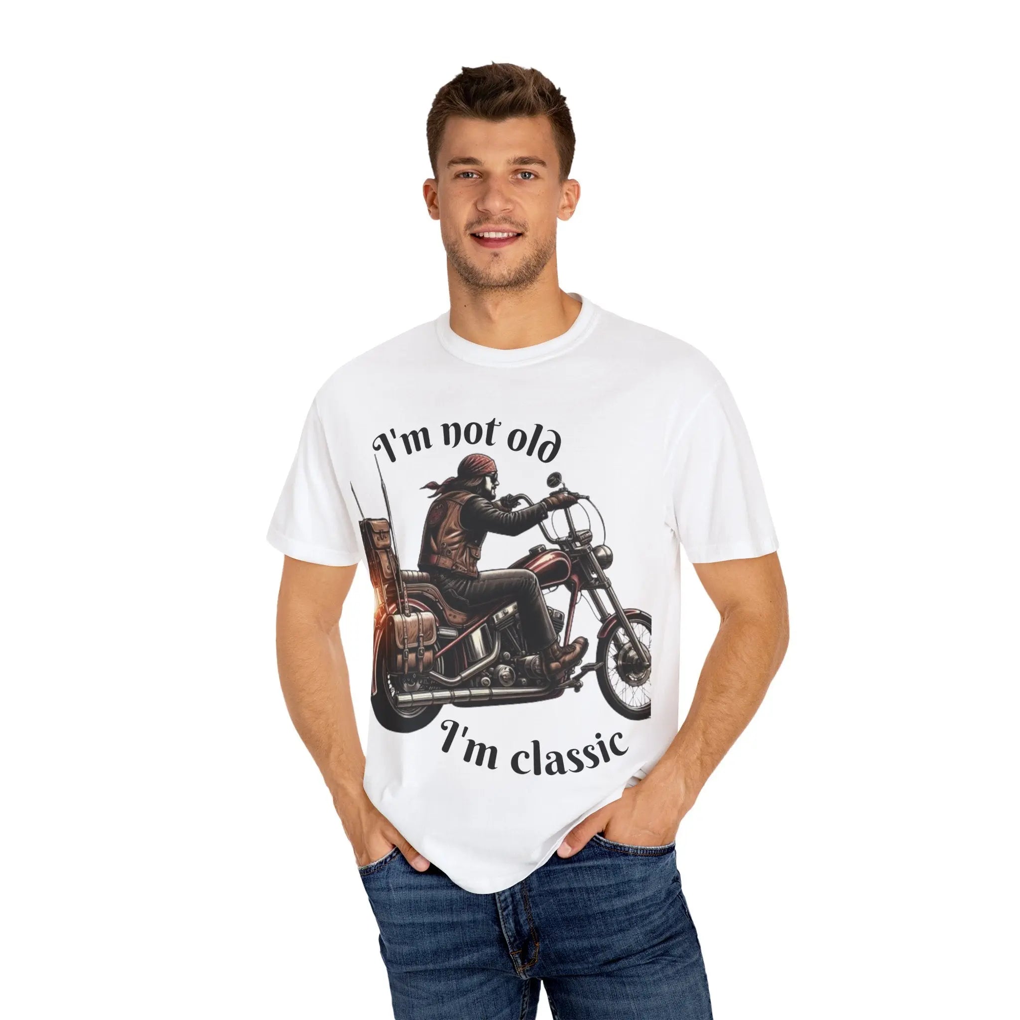Classic Motorcycle Vintage T-Shirt Printify