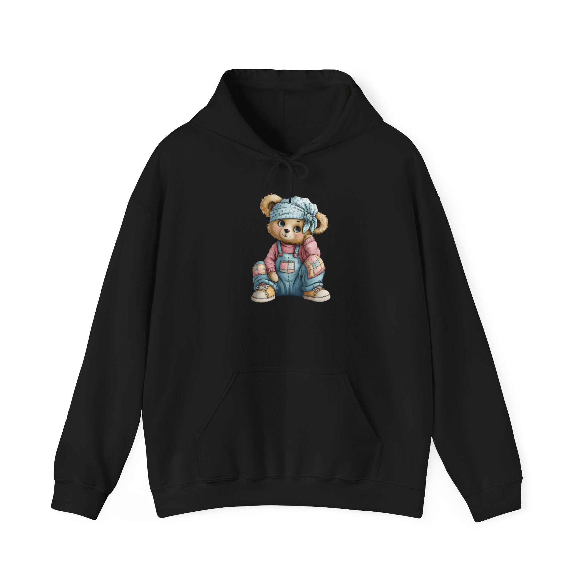 Cute Retro Teddy Bear Hoodie