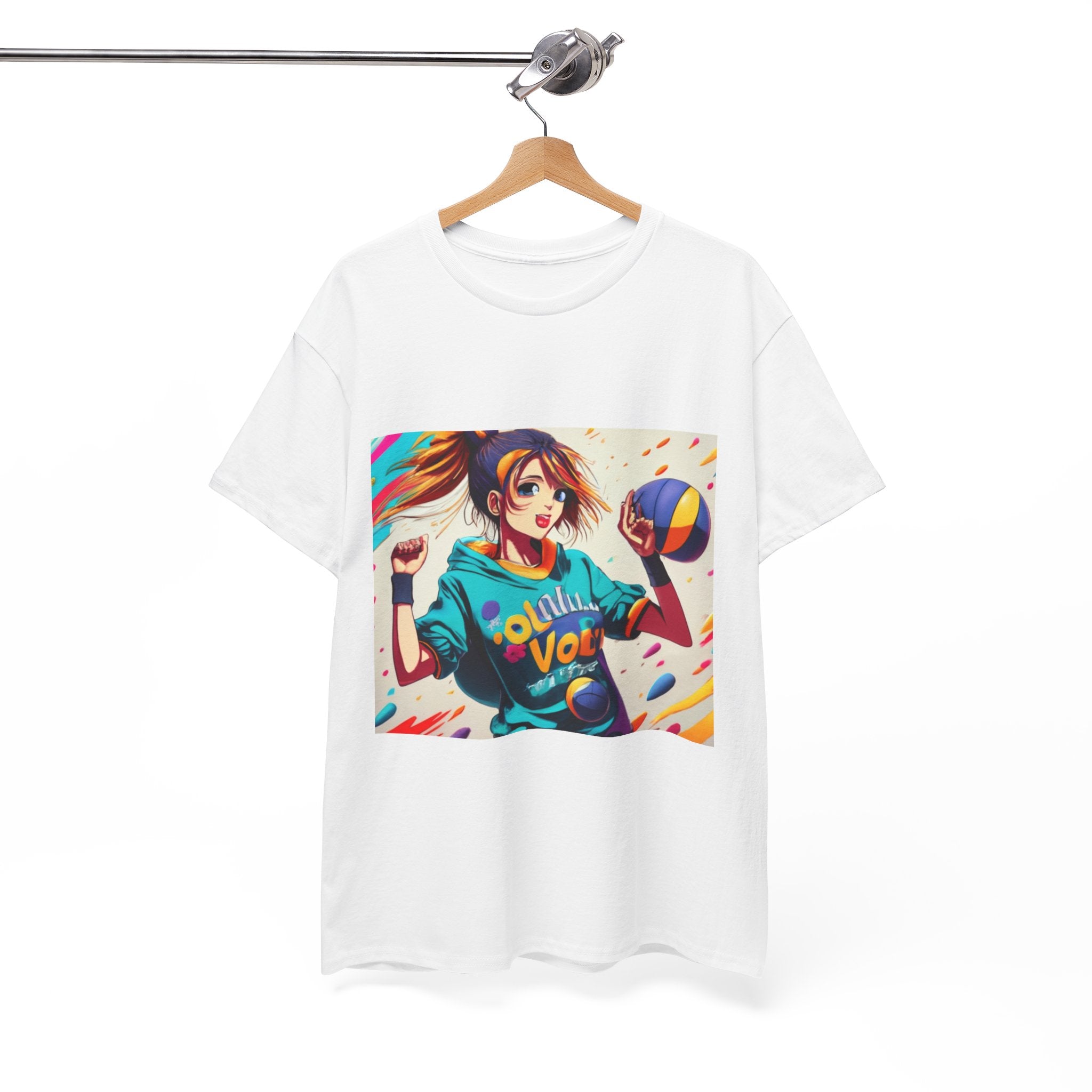 Volleyball Street Graphic T- Shirt Printify