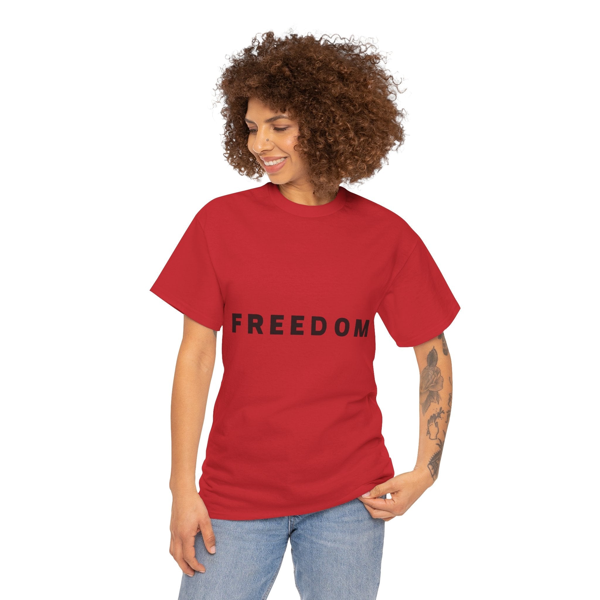 Freedom Unisex Graphic T- Shirt Printify