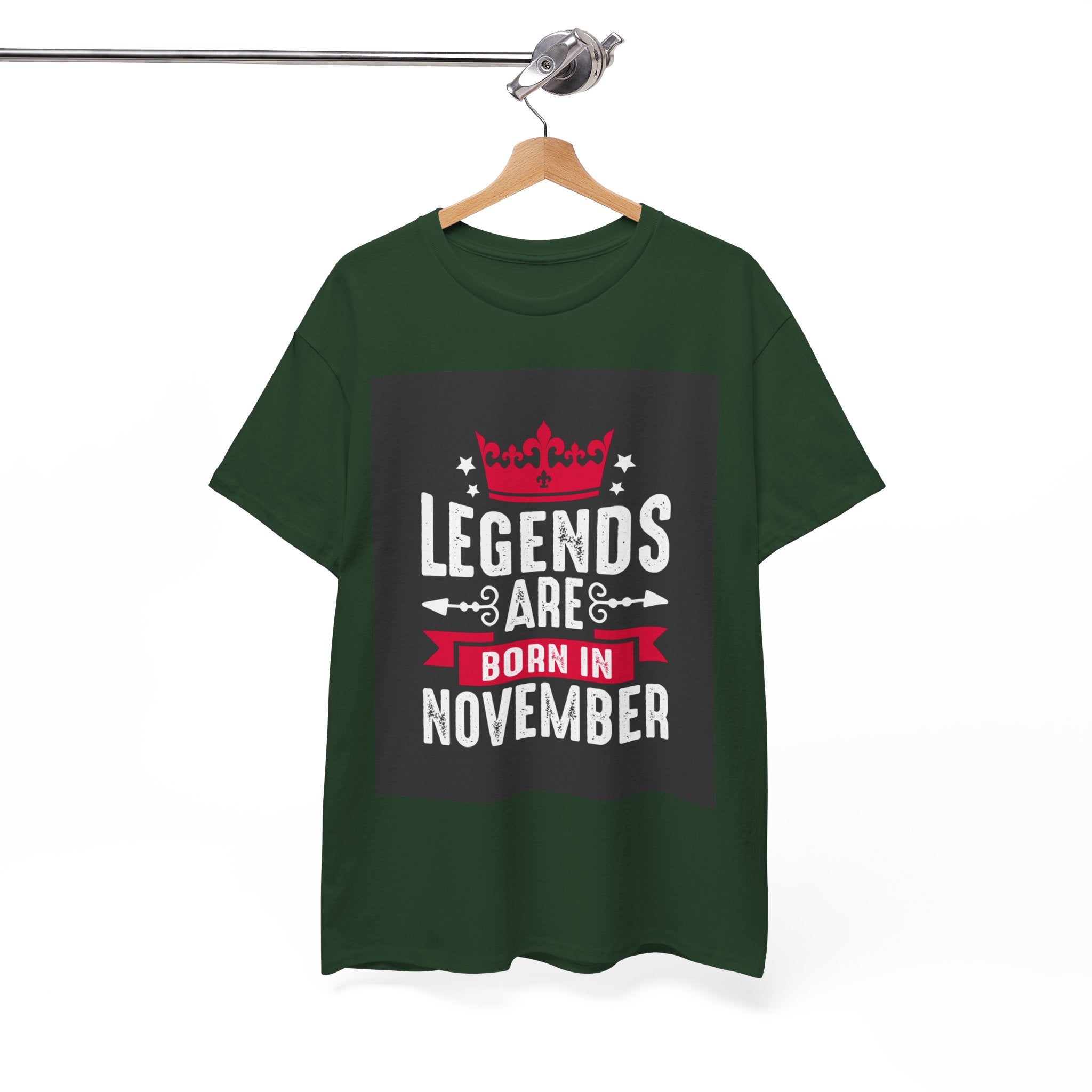 Legends Born in November Unisex T- Shirt Printify