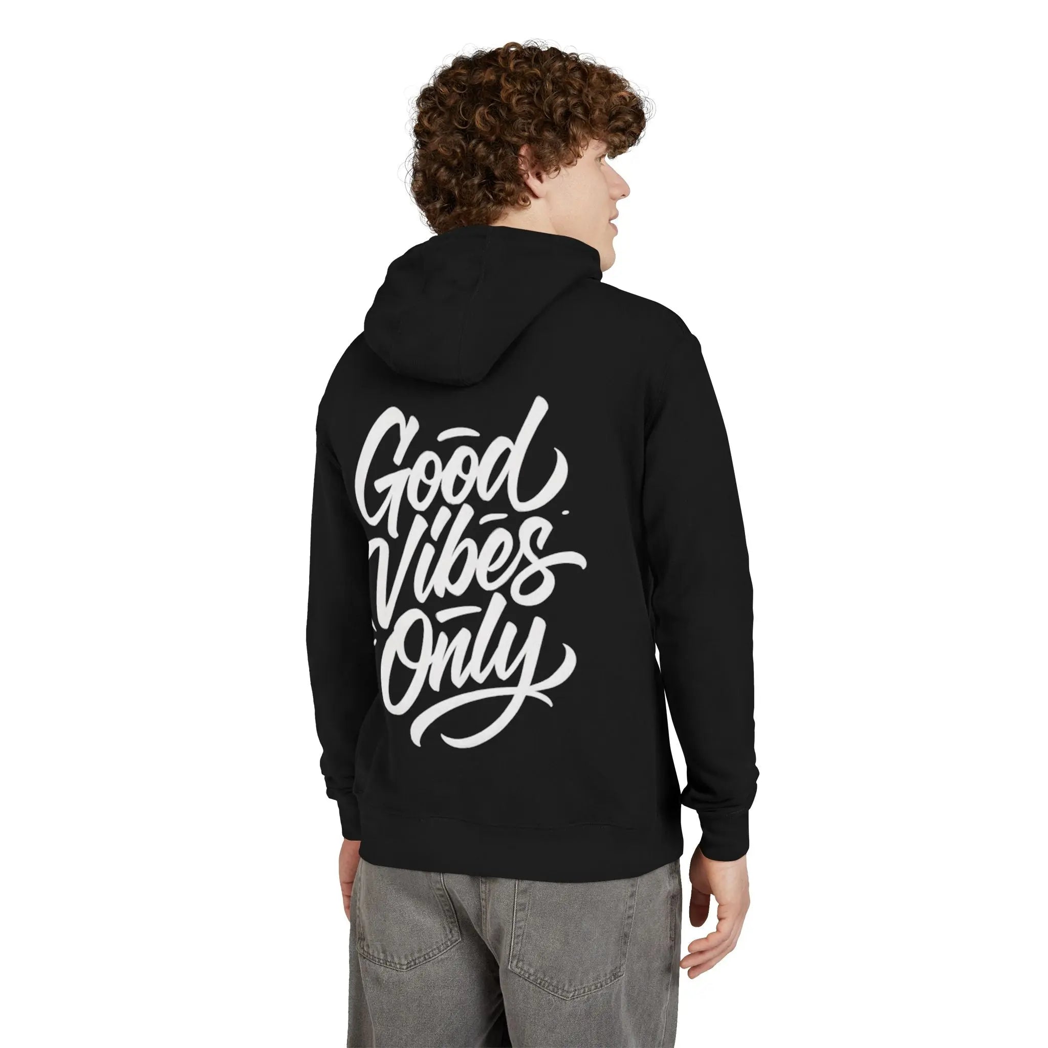 Good Vibes Only French Hoodie Printify