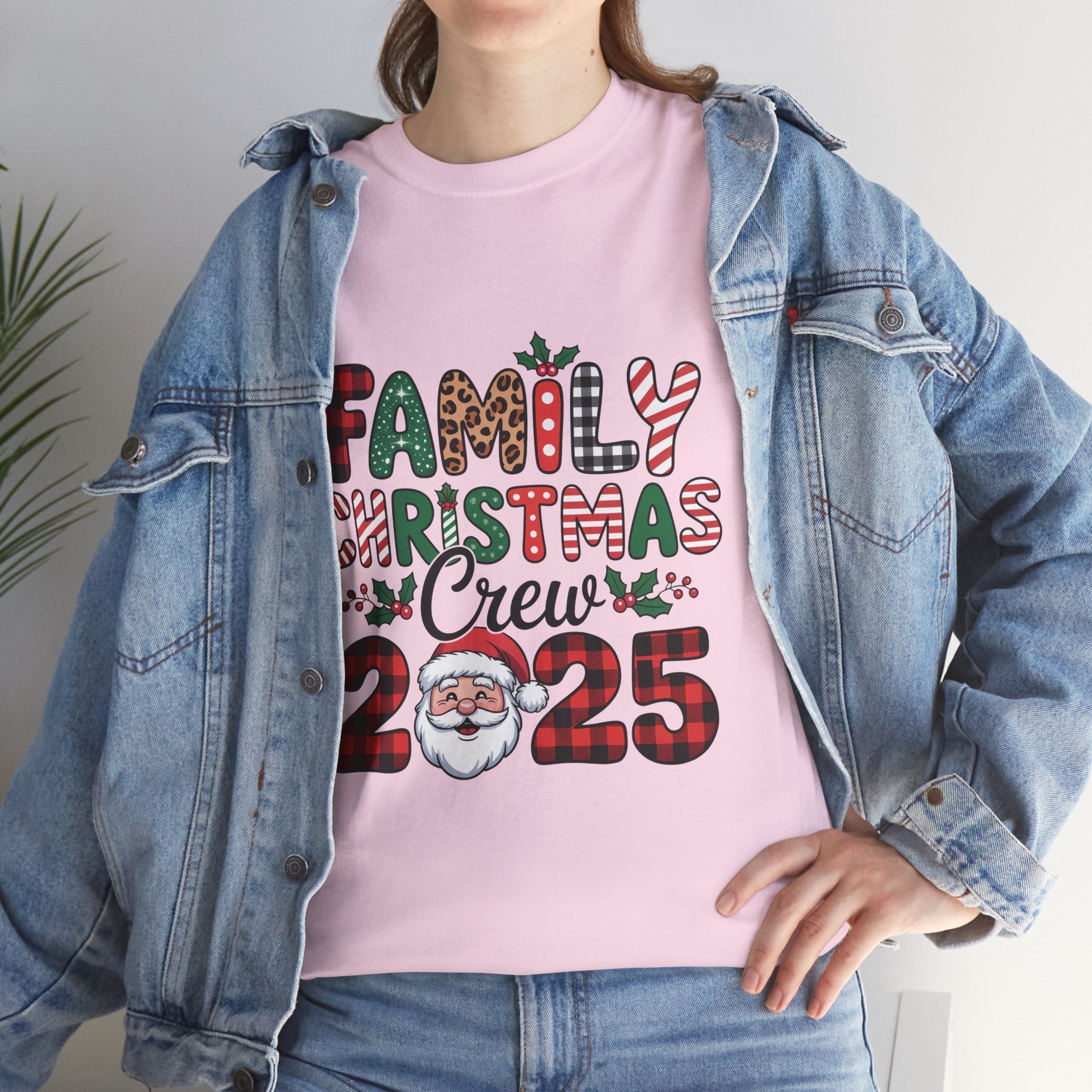 Family Christmas Crew 2025 T-Shirt Printify