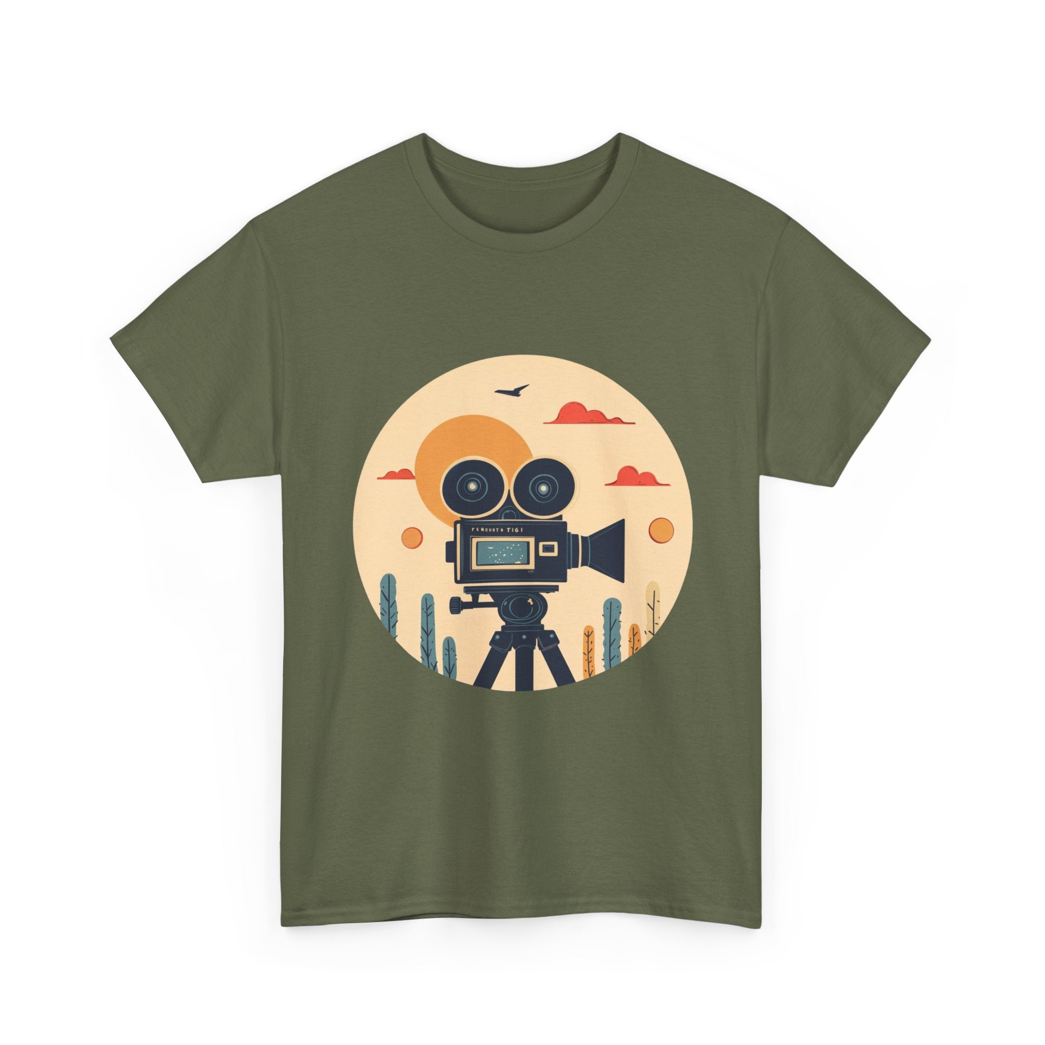 Vintage Film Camera T- Shirt Printify