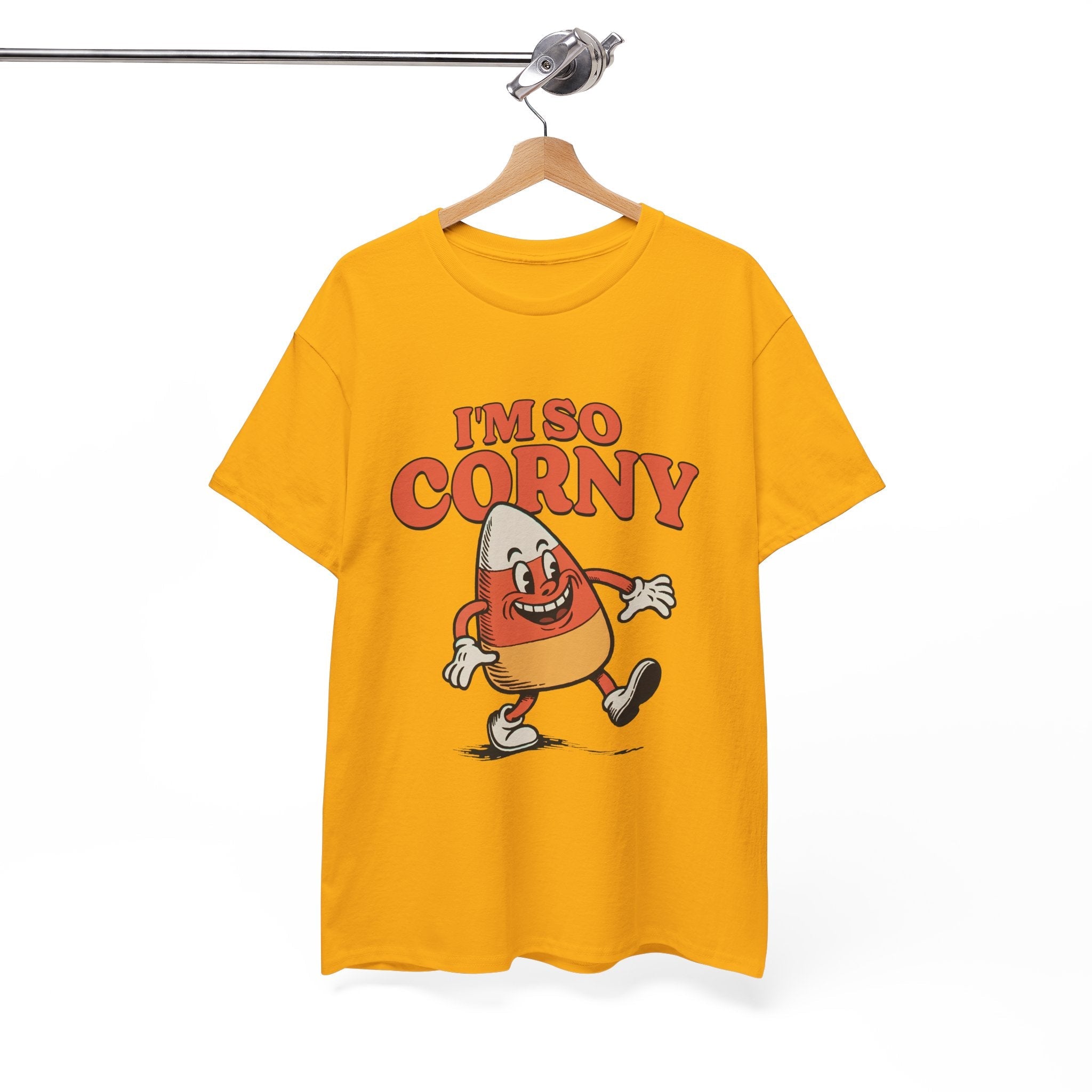Funny Corny Graphic T-Shirt Printify