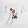 Cute Cat Balloon Graphic T-Shirt Printify