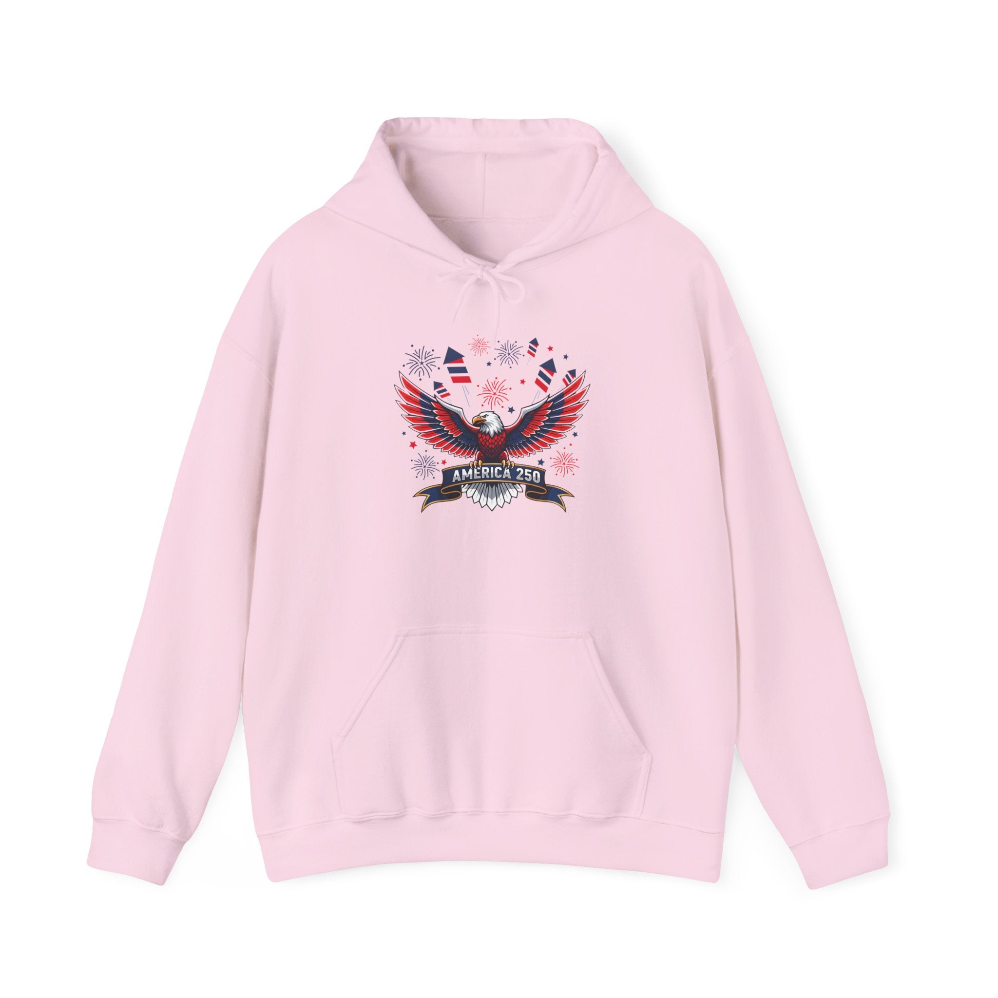Patriotic Eagle Graphic Hoodie