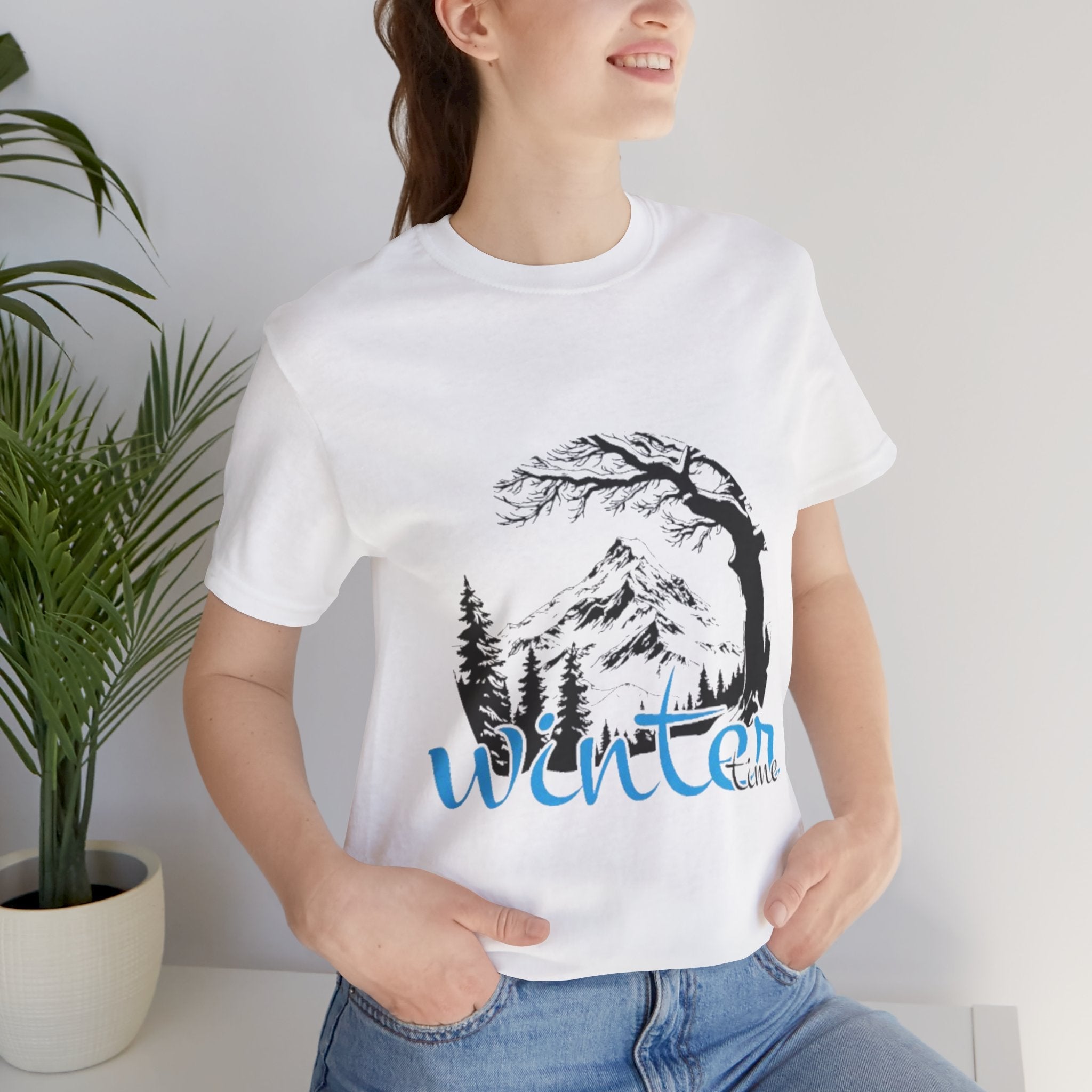 Winter Time Graphic T-Shirt Printify