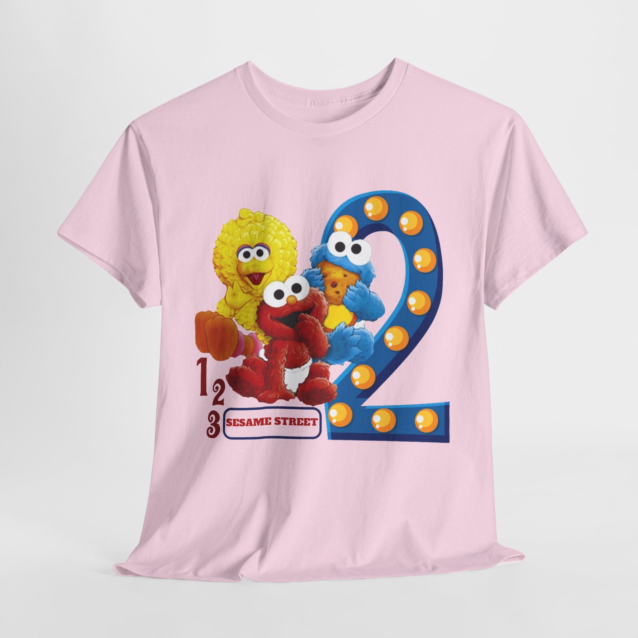 123 Sesame Street T-Shirt Printify