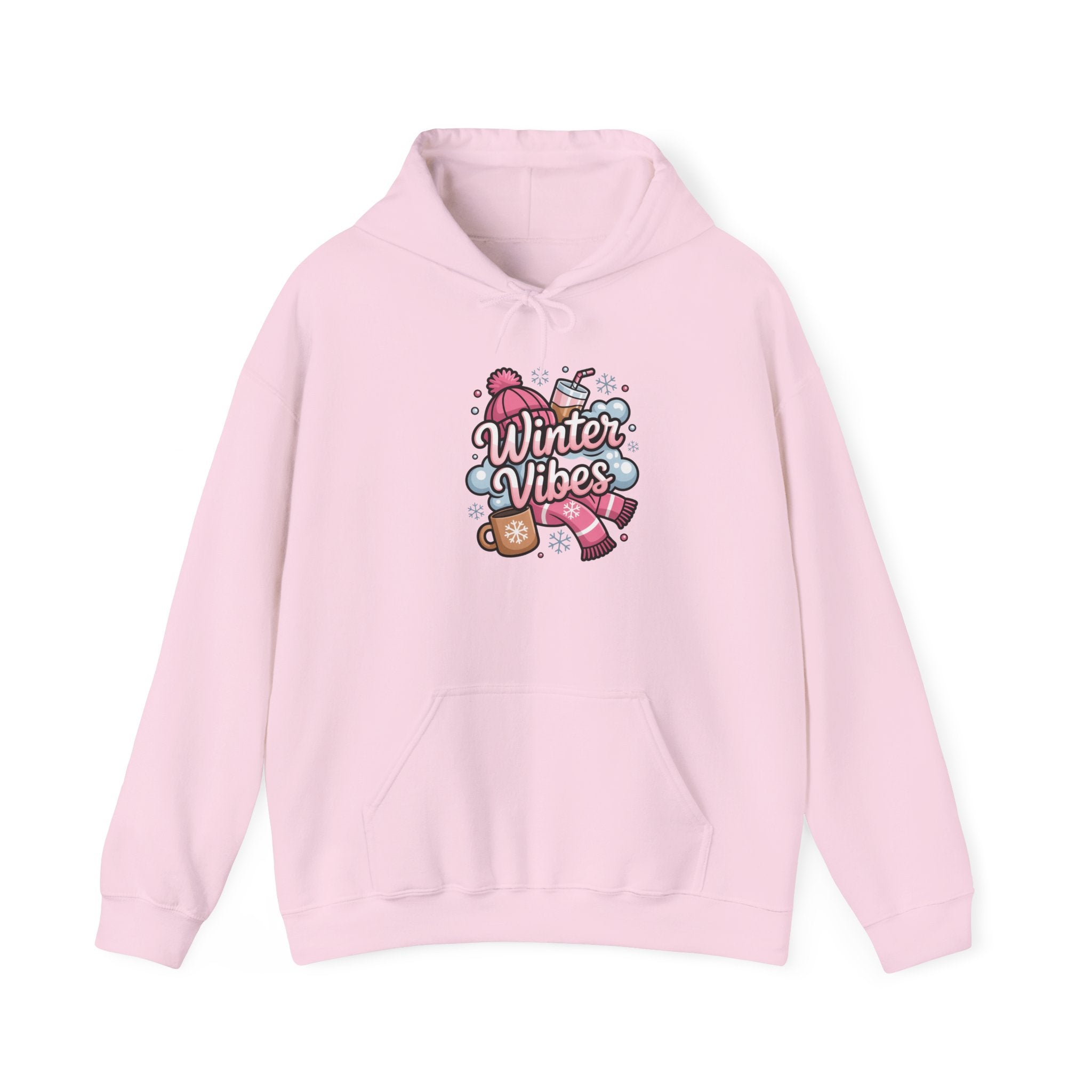 Cozy Winter Vibes Hoodie Printify